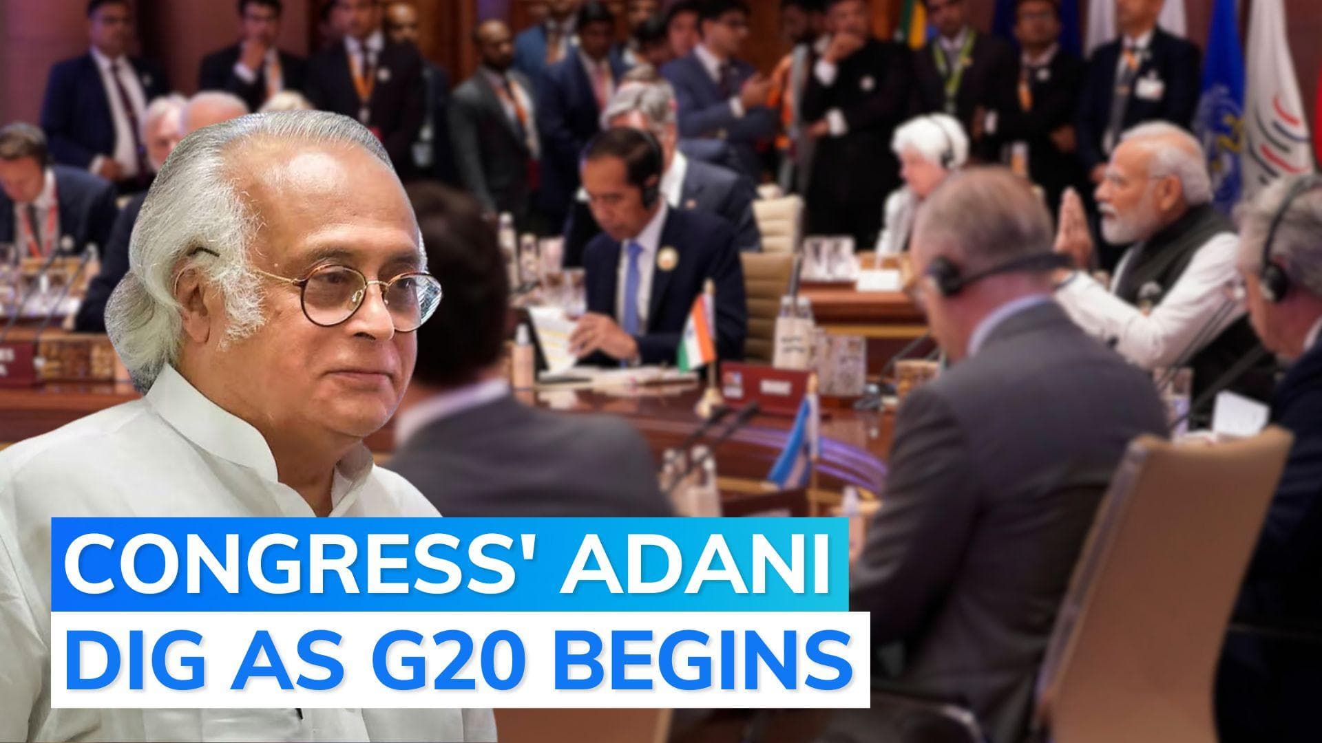 'One Man, One Govt, One Business Group': Congress' dig at govt over Adani issue