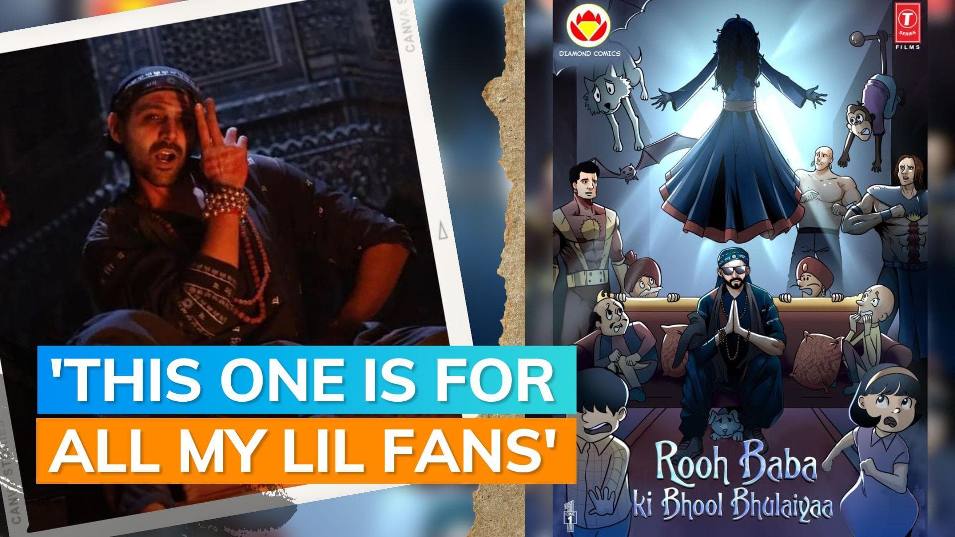 ‘Bhool Bhulaiyaa 2’: Kartik Aaryan's character Rooh Baba gets a comic book avatar