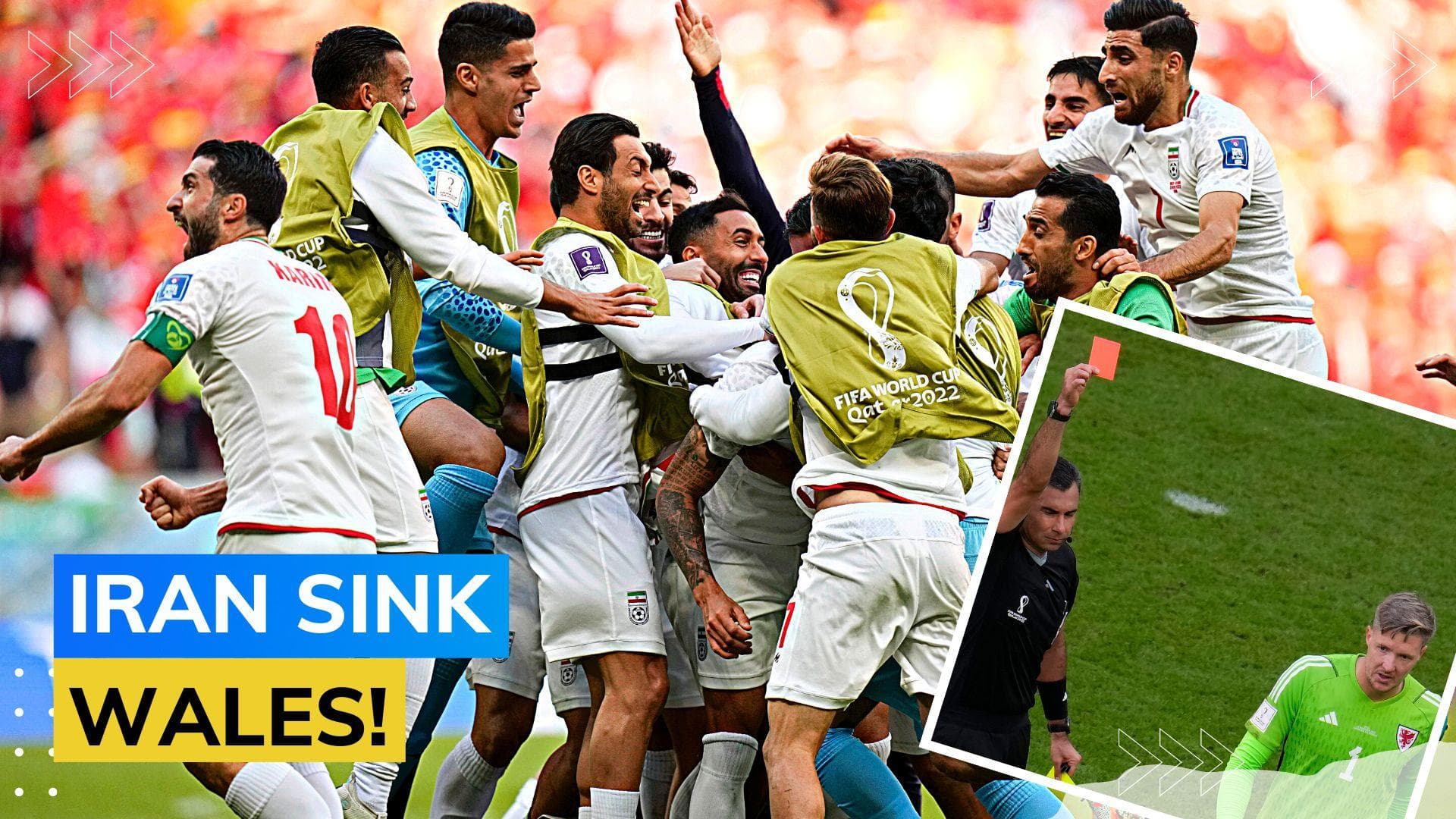 FIFA World Cup 2022 WAL vs IRN: Iran dig deep to beat Wales in their second Group B match