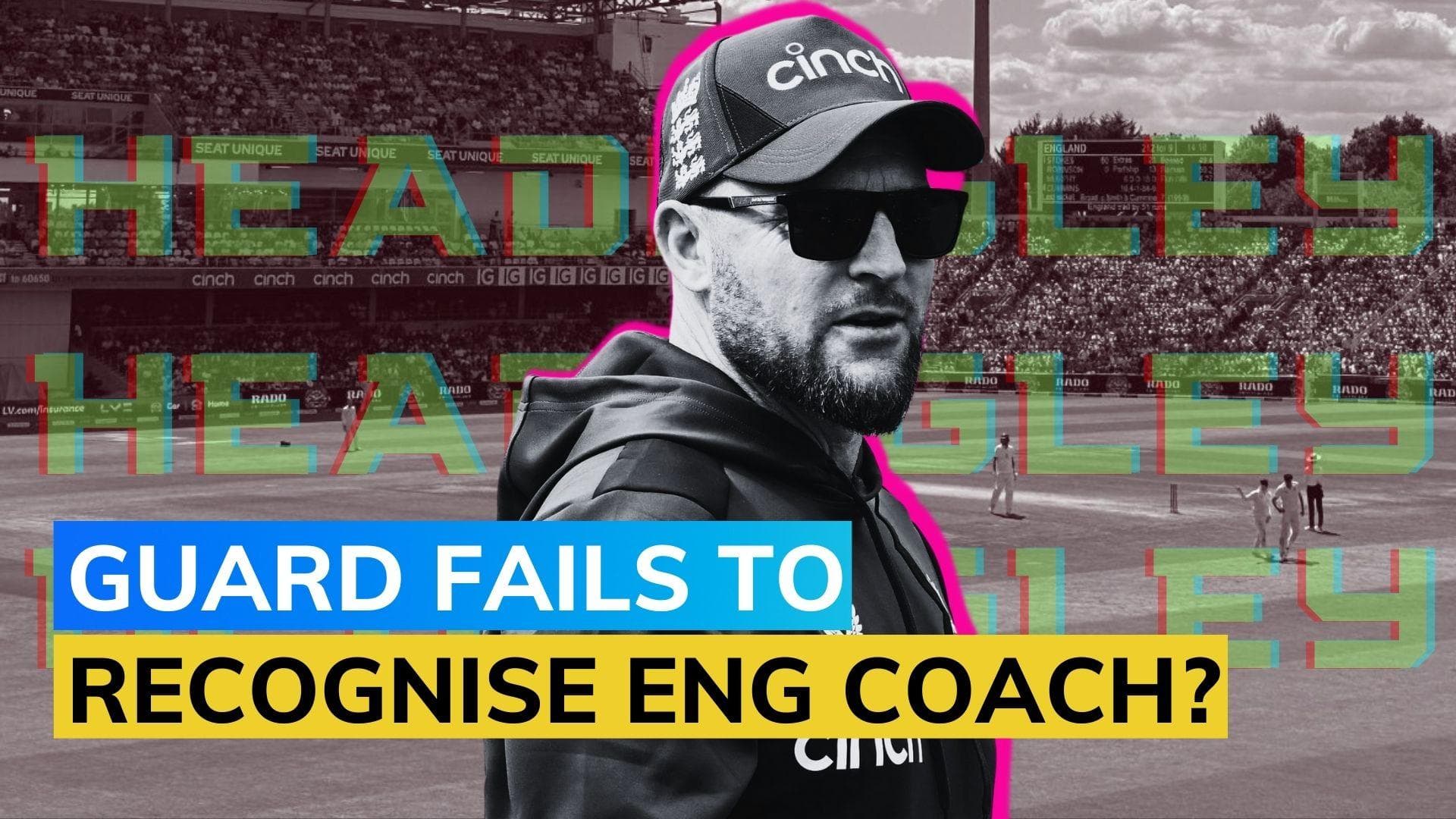 Ashes 2023, ENG vs AUS: 'Deal with it' - Brendon McCullum stopped at Headingley gate?