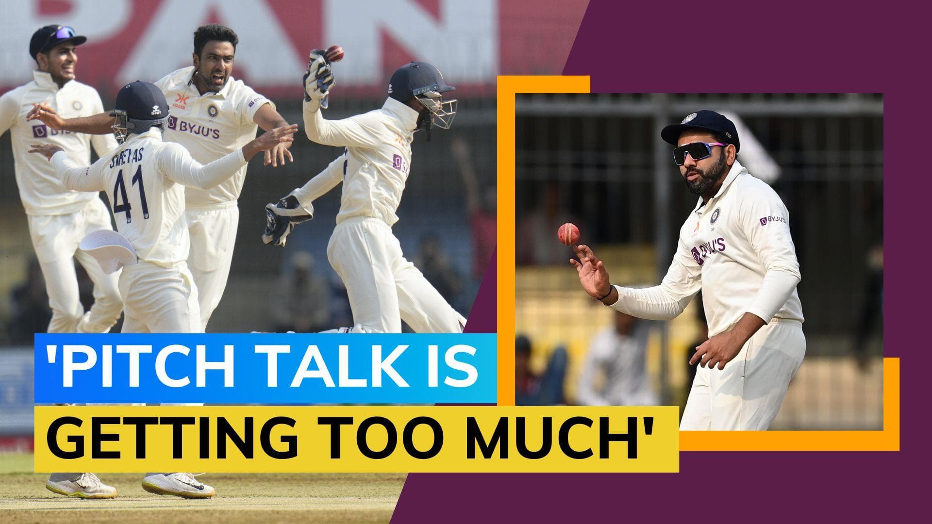 We talk too much about pitches in India: Rohit Sharma