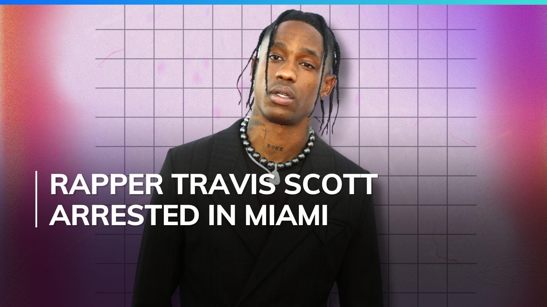 Travis Scott arrested at Miami beach over intoxication and trespassing charges 