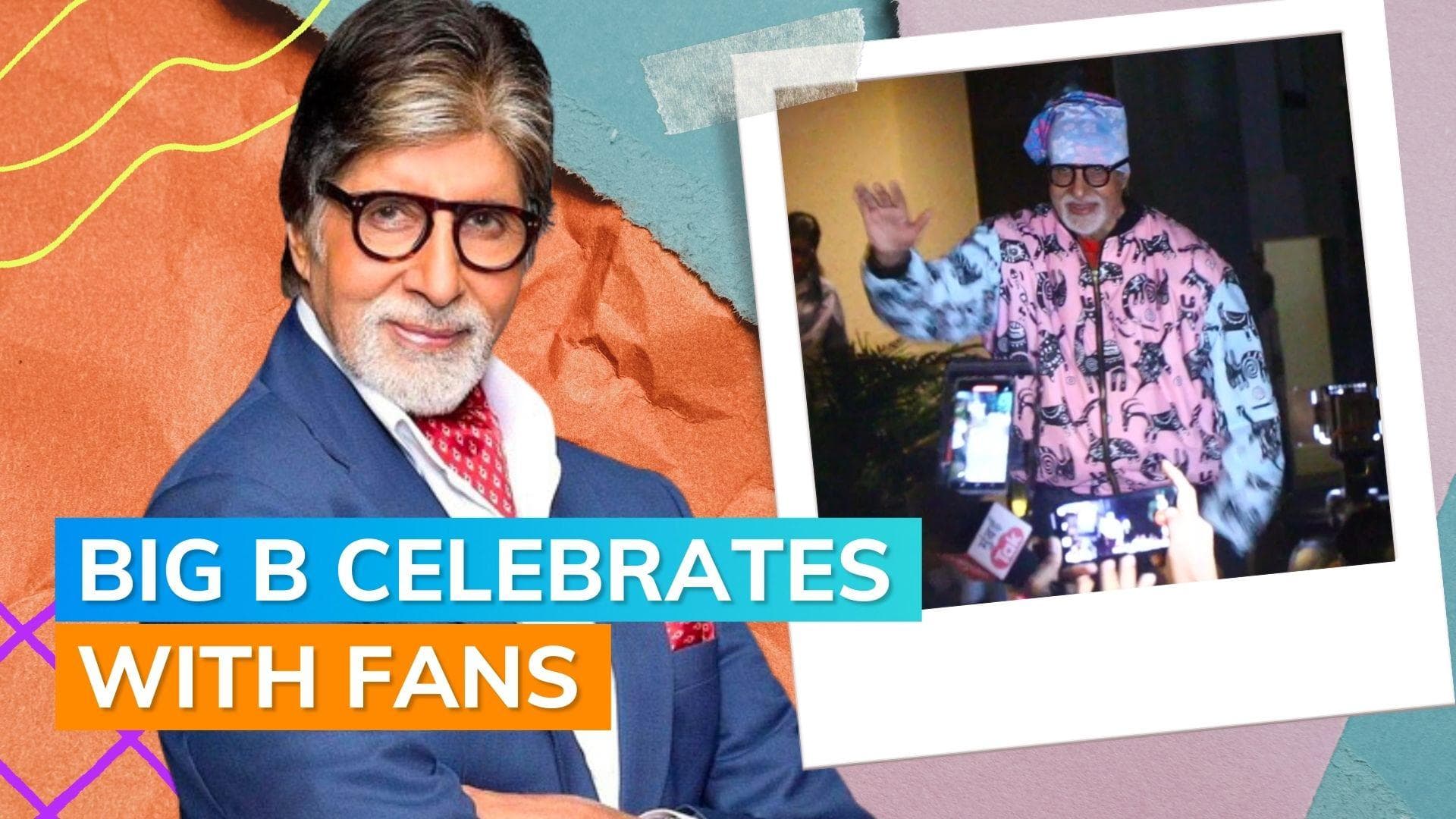 Amitabh Bachchan birthday: Superstar greets fans gathered outside Jalsa | watch