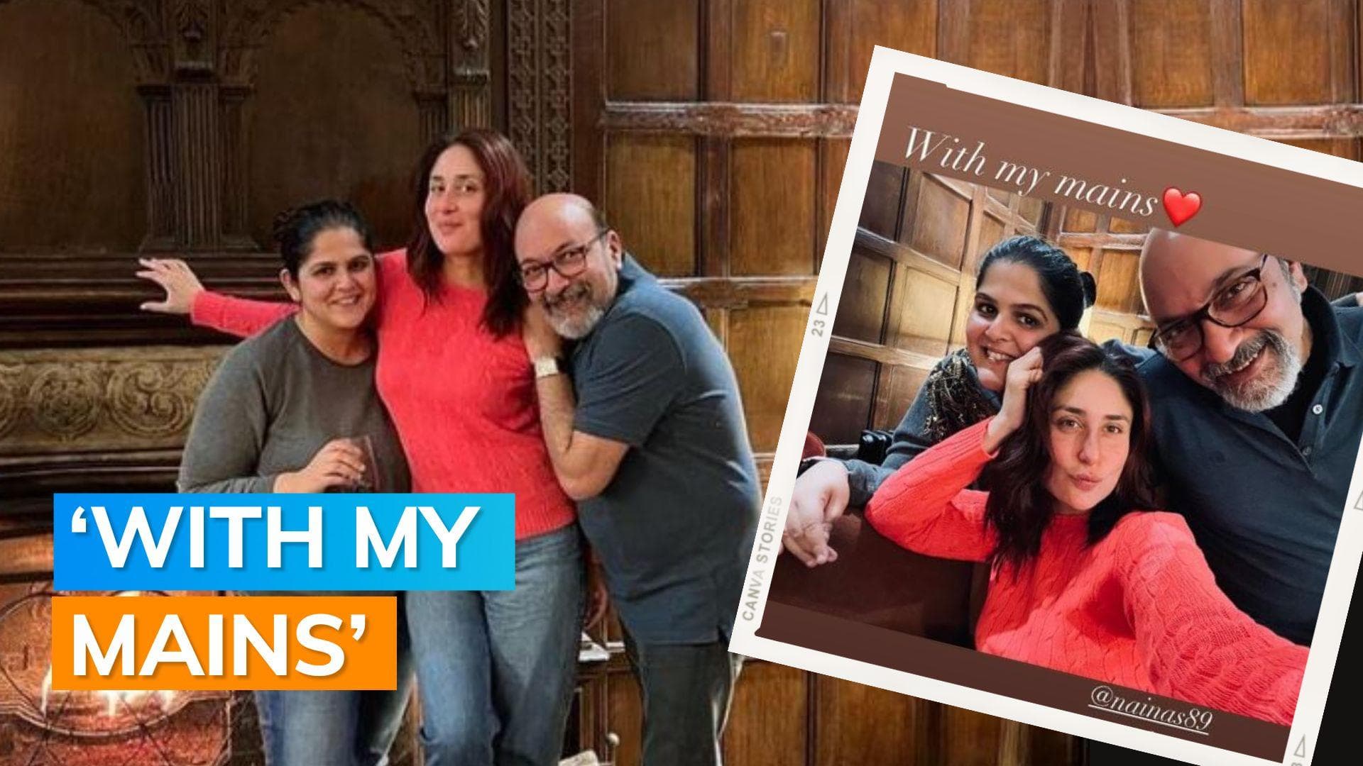 Kareena Kapoor Khan posts a selfie with her crew in London as she takes break from the shoot