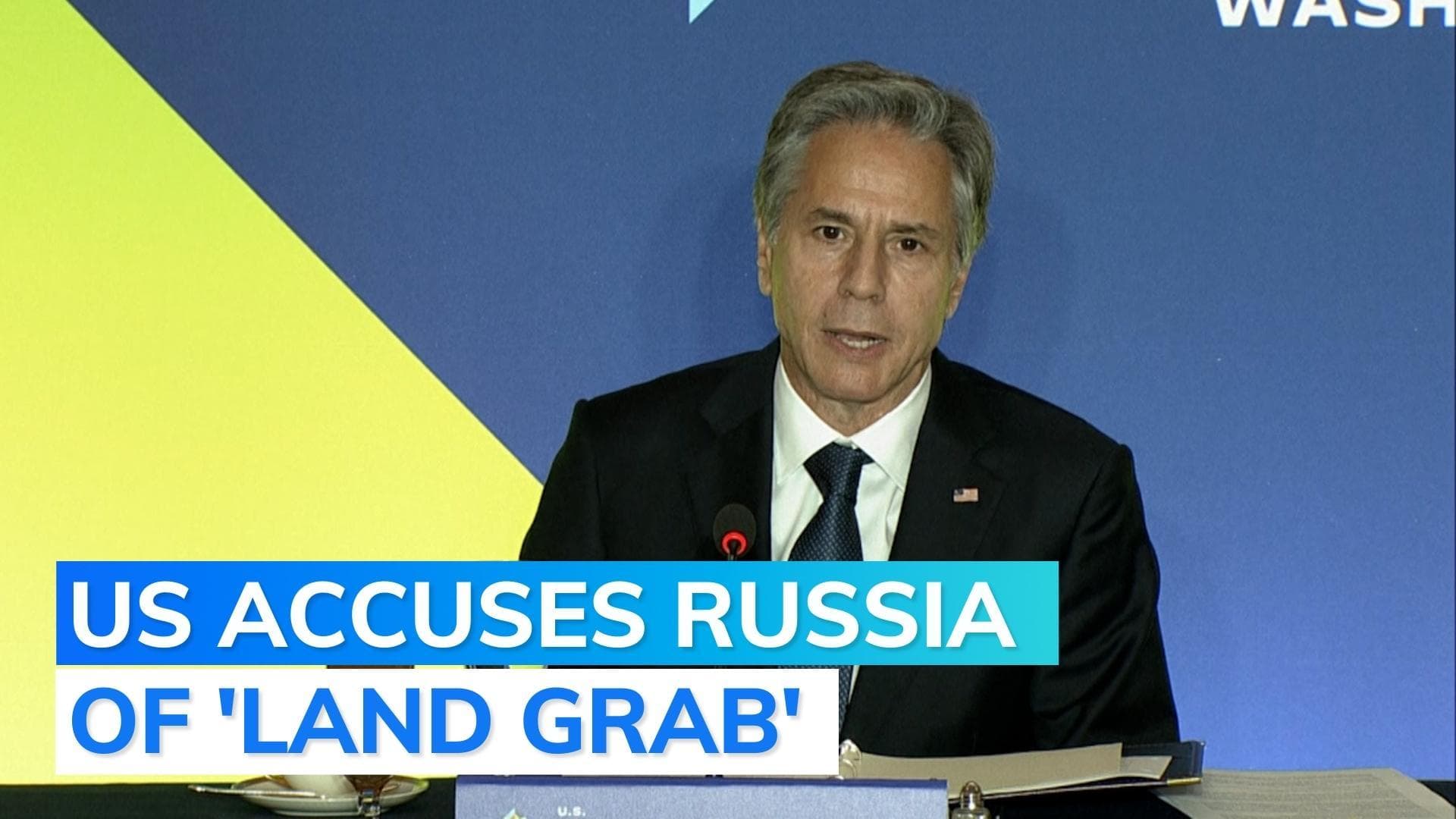 US Secretary of State Blinken slams Russia over referendums in Ukraine