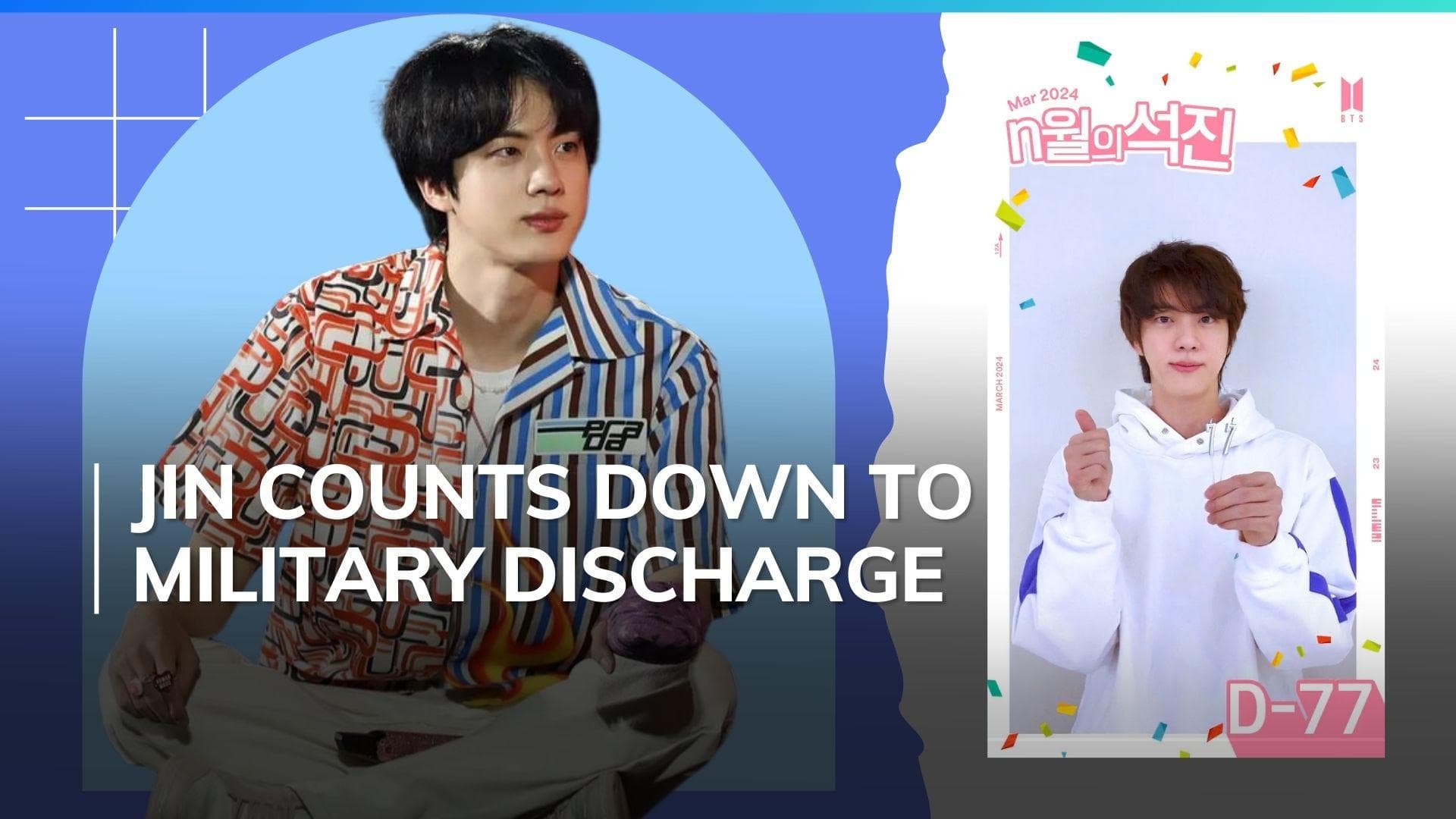 Watch: Jin of BTS teases his return with a sweet message for his fans; ARMYs express excitement 