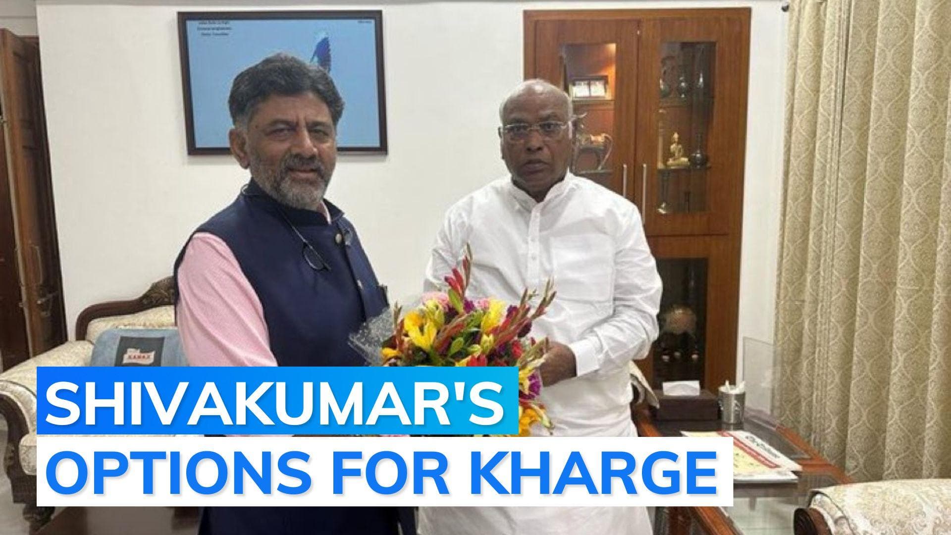 Karnataka CM race | 'Want to be CM or...': Shivakumar's pitch to Kharge