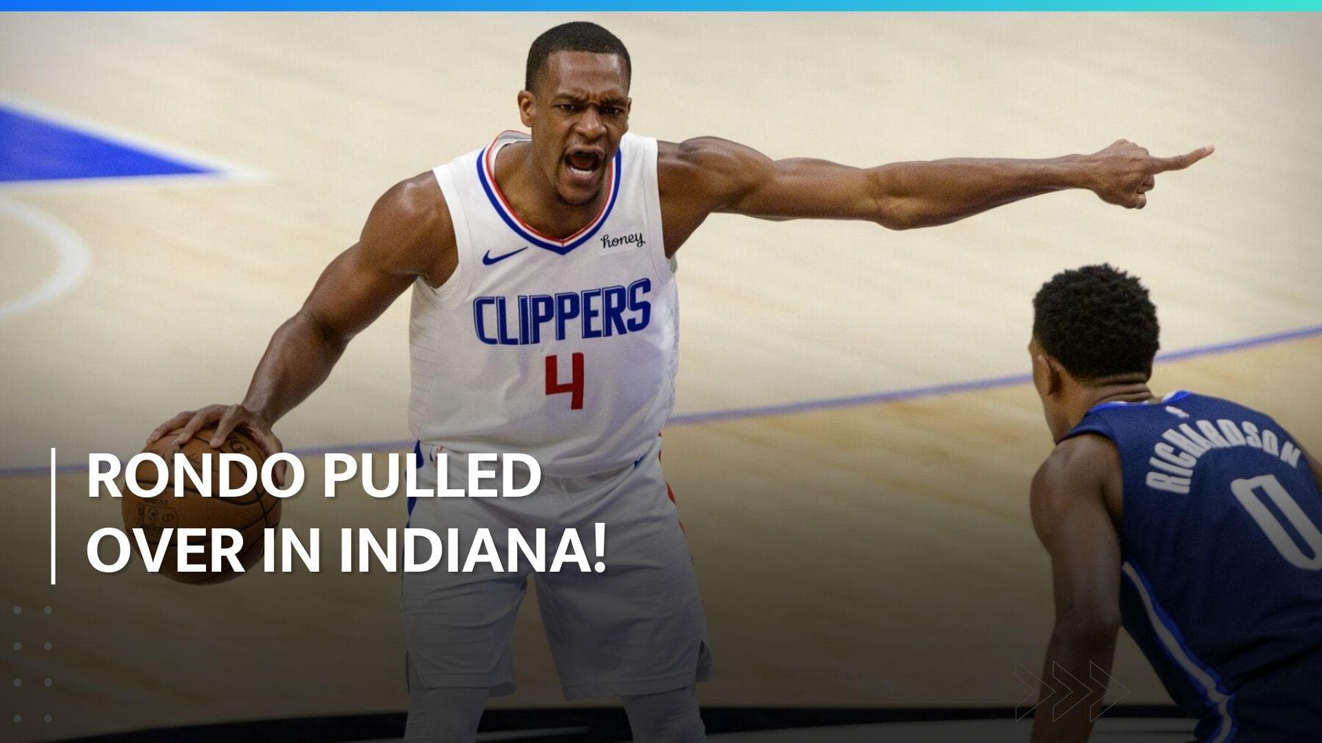 Ex-NBA star Rajon Rondo arrested for gun, drug charges in Indiana