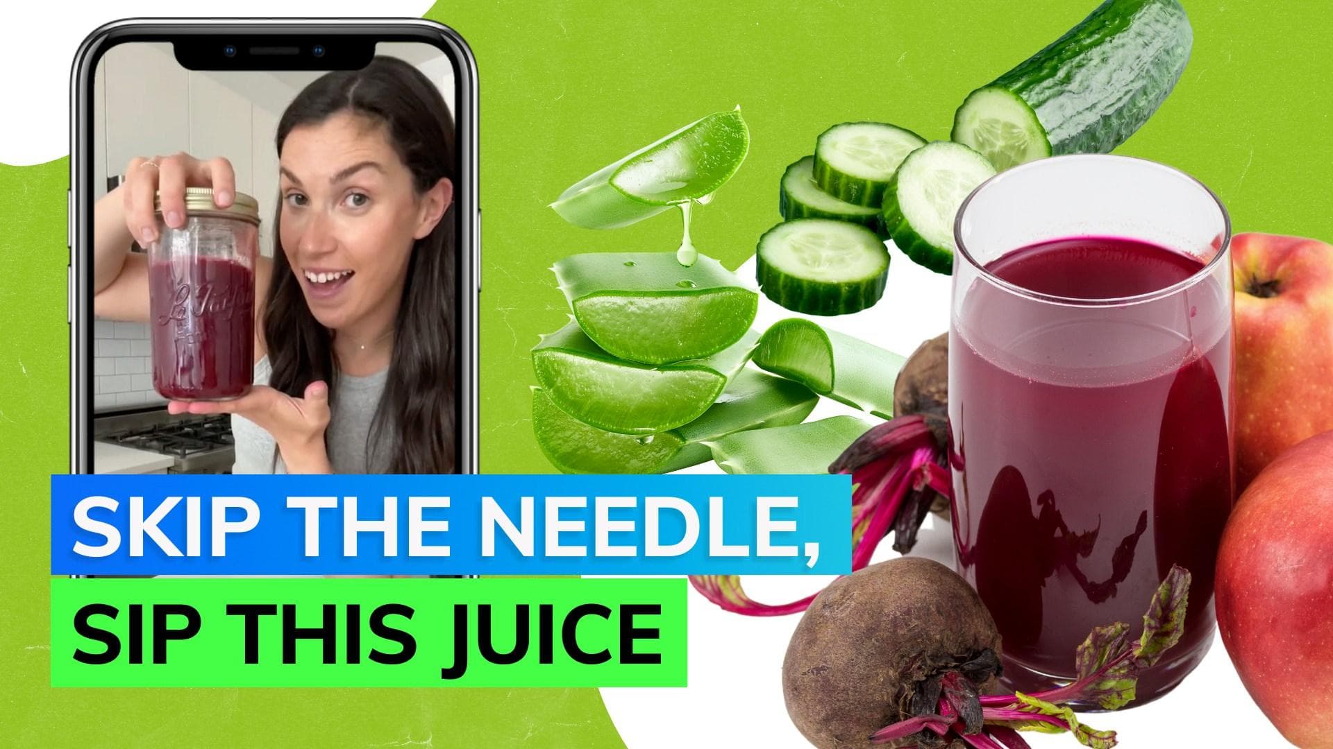 Nutritionist shares homemade juice recipe that works better than botox injections 