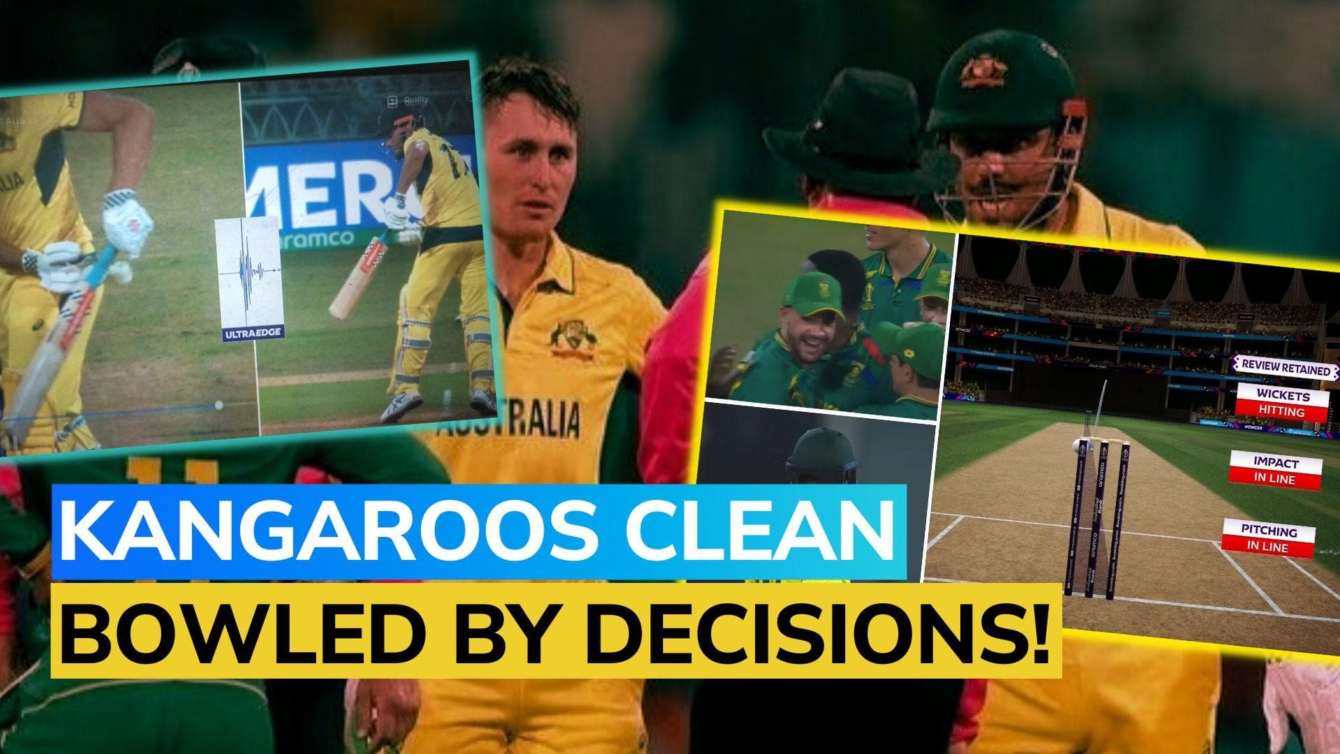 WATCH: Australia left stunned after controversial dismissals for Marcus Stoinis, Steve Smith | AUS vs SA