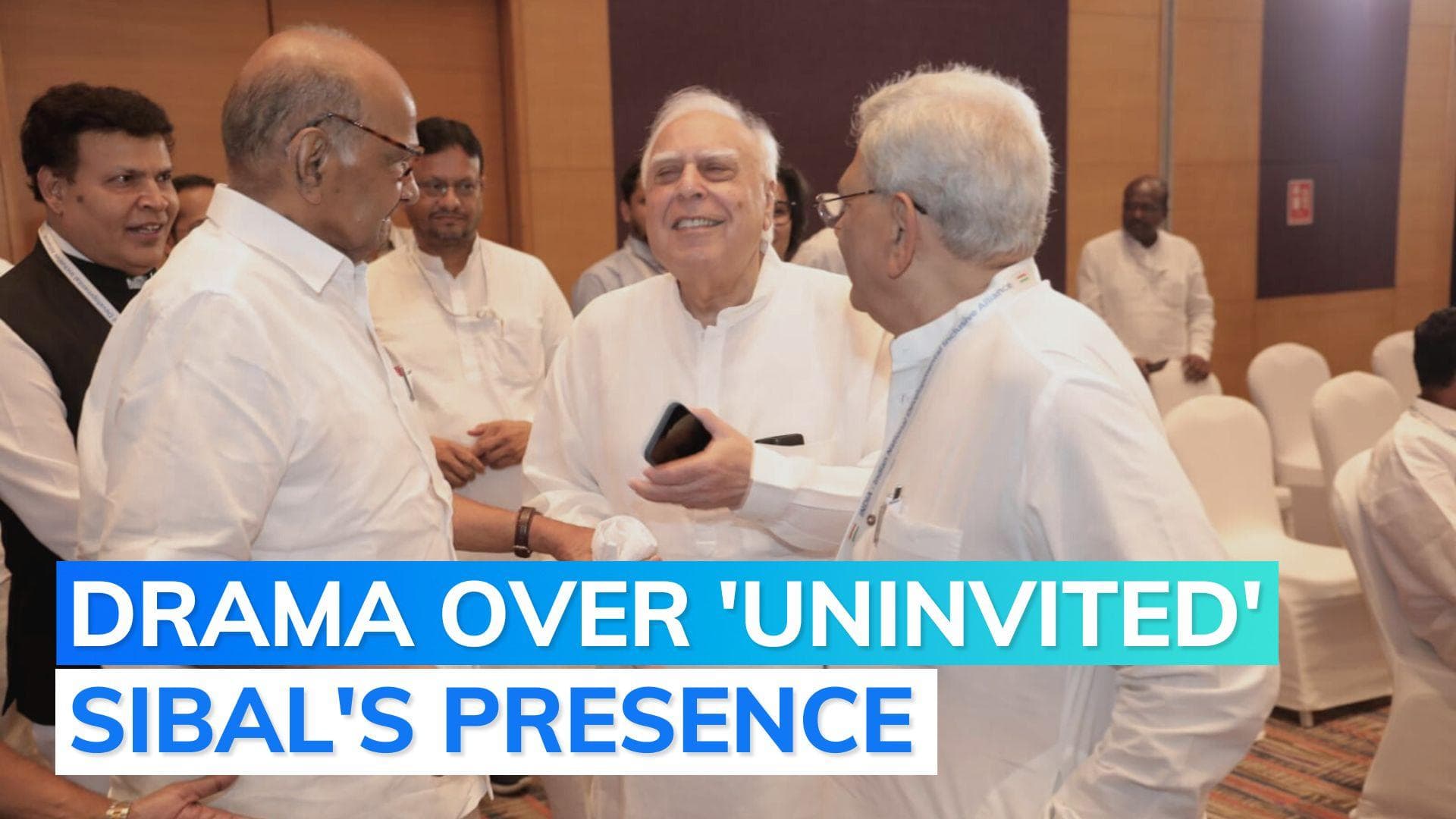 Did ex-party leader Kapil Sibal's presence at INDIA meet miff Congress?