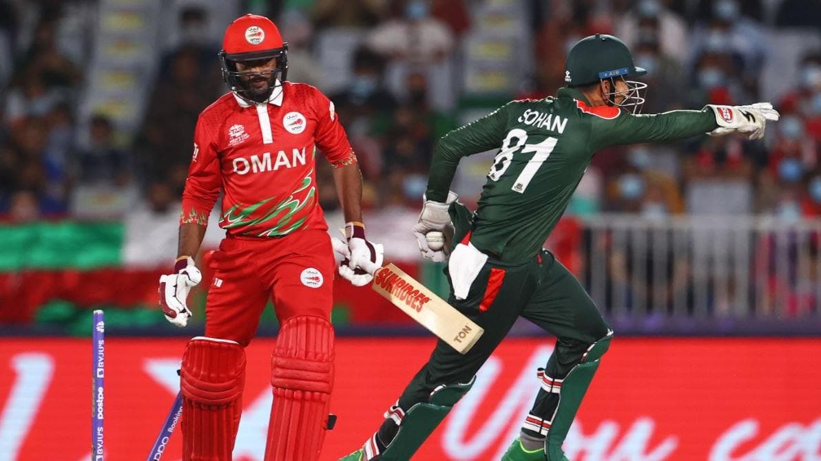 T20 World Cup 2021: Bangladesh avoid a loss vs Oman, fight to stay alive, full match highlights 