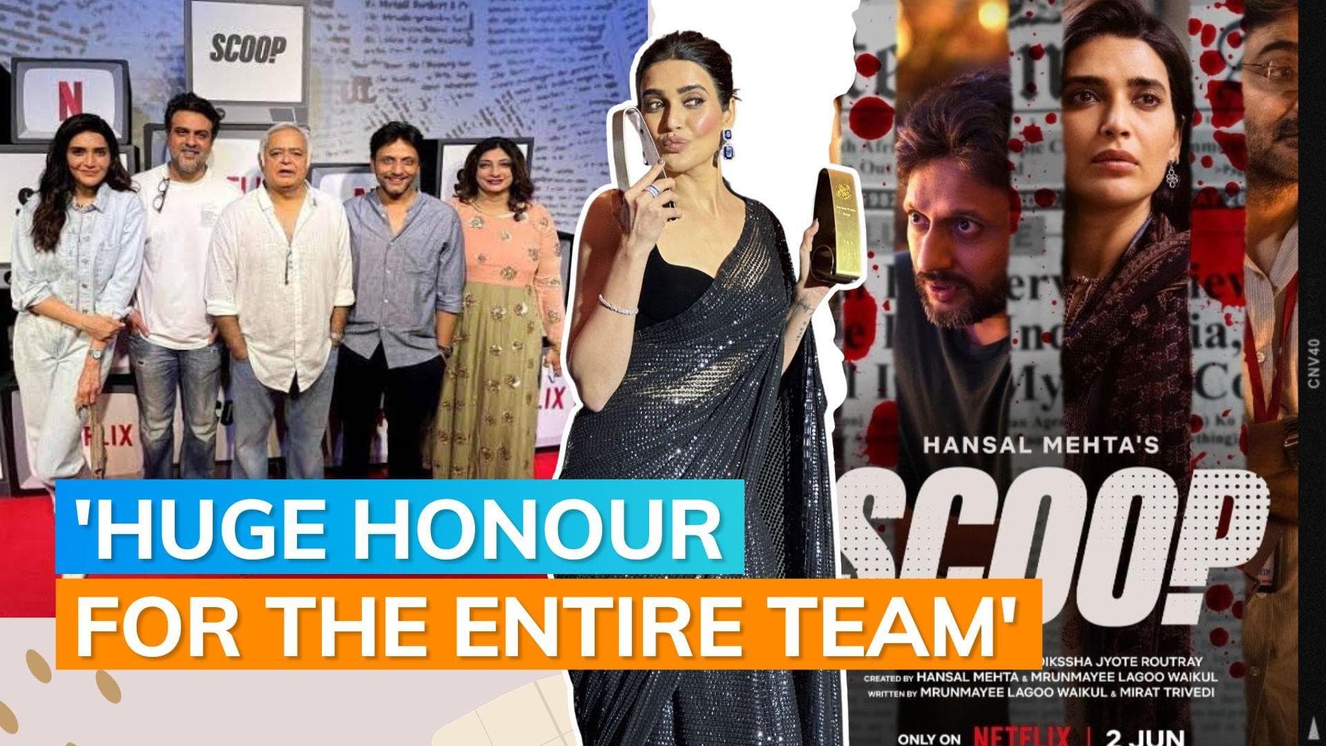 Hansal Mehta's 'Scoop', Karishma Tanna bag top honours at Asia Contents Awards and Global OTT Awards