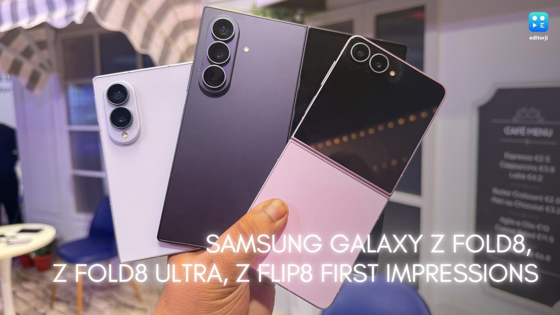 Samsung Galaxy Z Fold 8, Fold 8 Ultra & Z Flip 8: A More Mature Foldable Family
