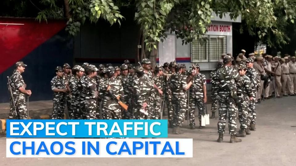 SKM's mahapanchayat in Delhi: security beefed up at Singhu, Tikri border