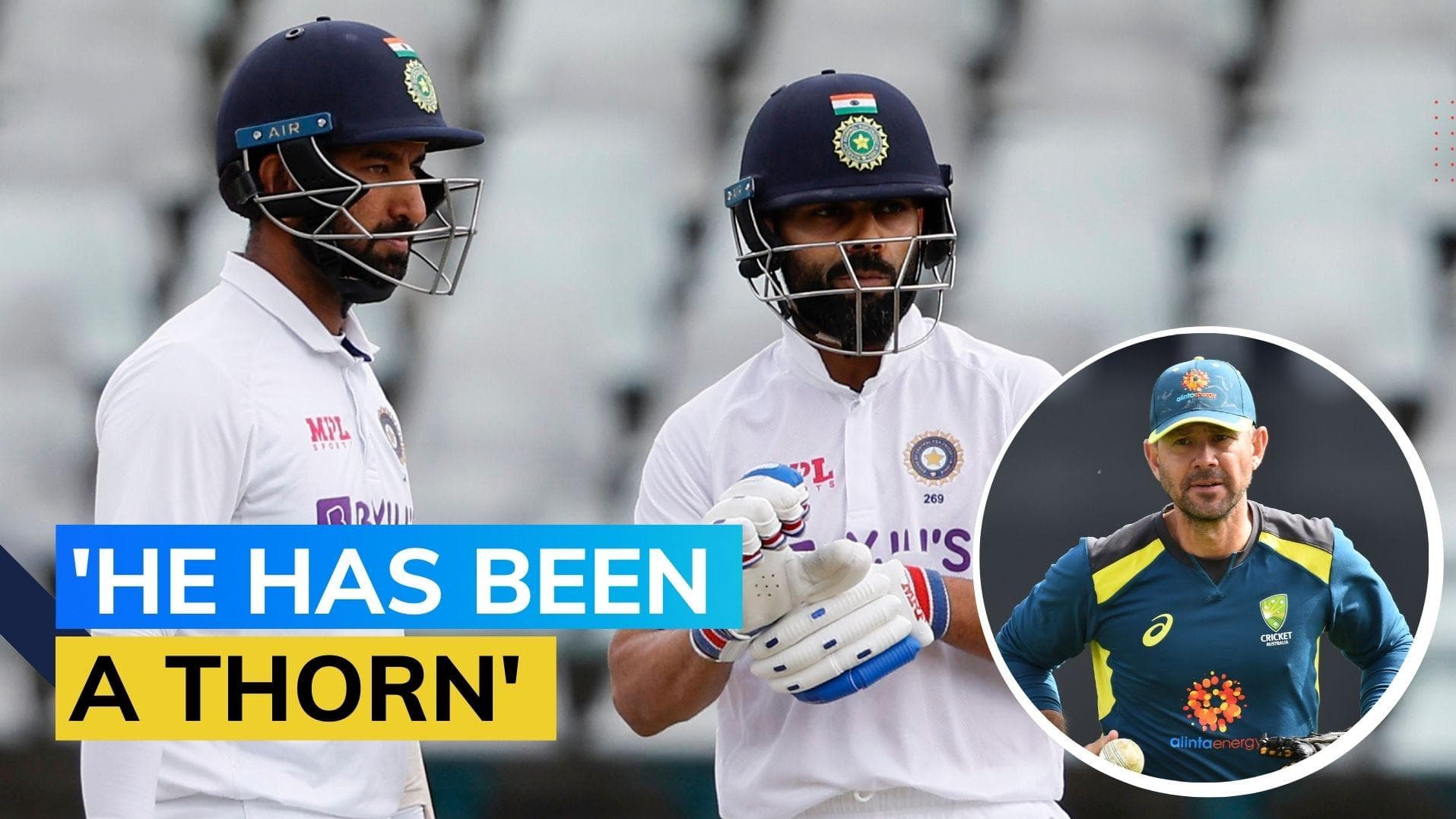 WTC final: Australia worried about Virat Kohli and Cheteshwar Pujara, feels Ricky Ponting