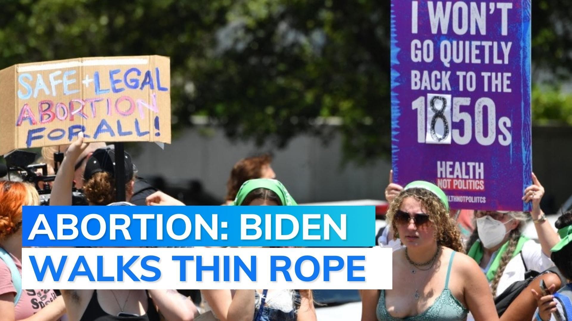 Roe V Wade: why Biden assuring women seeking abortion may trigger judicial clash
