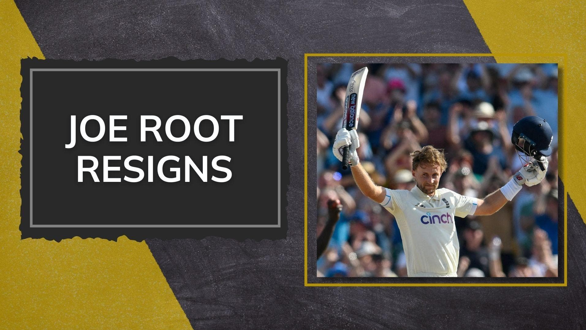 Joe Root resigns as England's Test Captain 