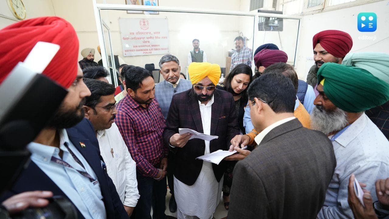 Punjab CM Bhagwant Mann takes firm stand against corrupt tehsildars and governance issues