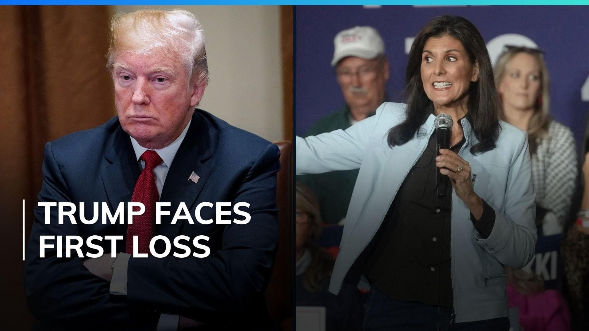 Nikki Haley posts first win in Republican primaries, in Washington DC