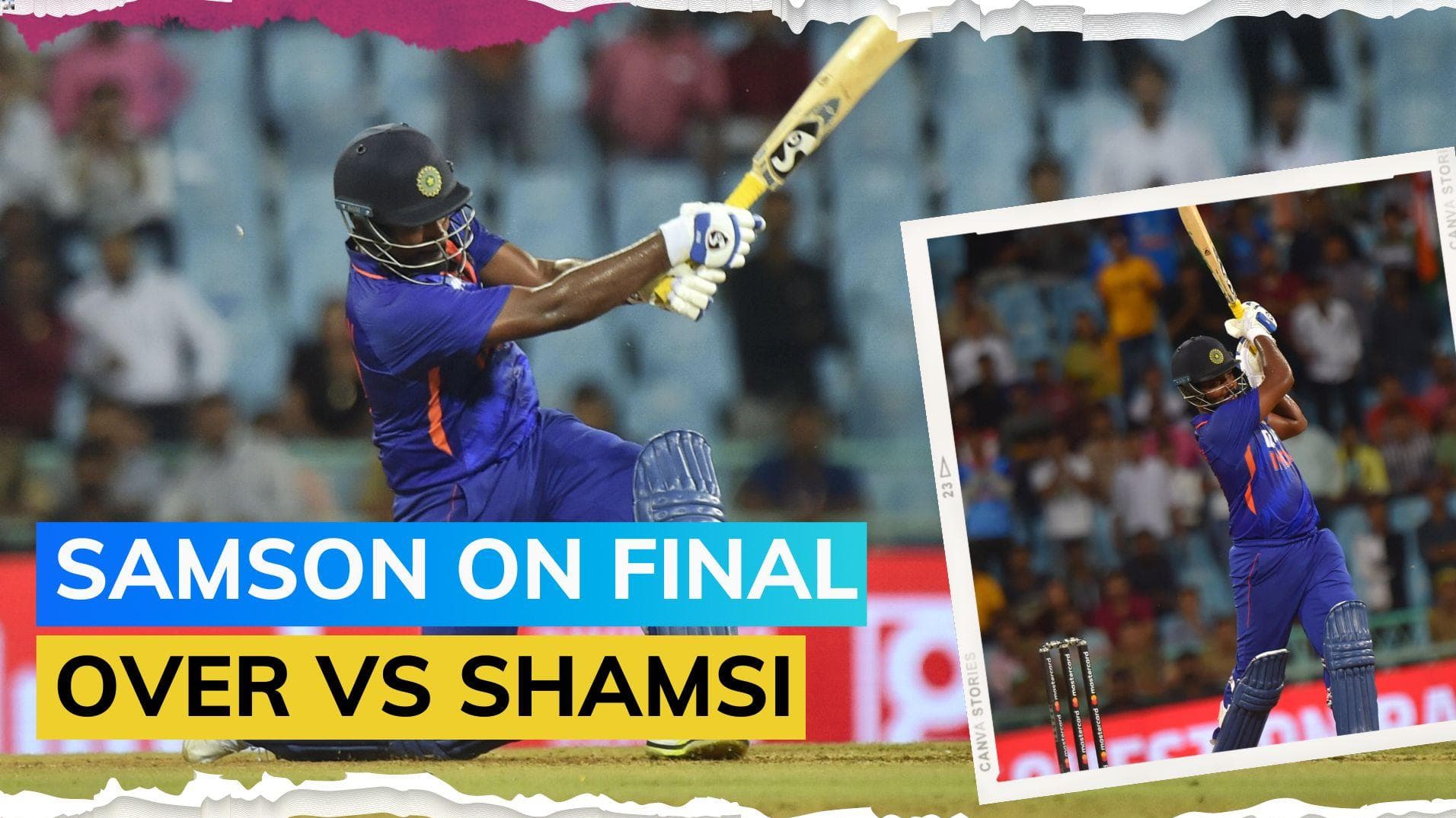 'If I had to get 24 runs in final over, I can hit 4 sixes': Samson on his brave knock in 1st ODI