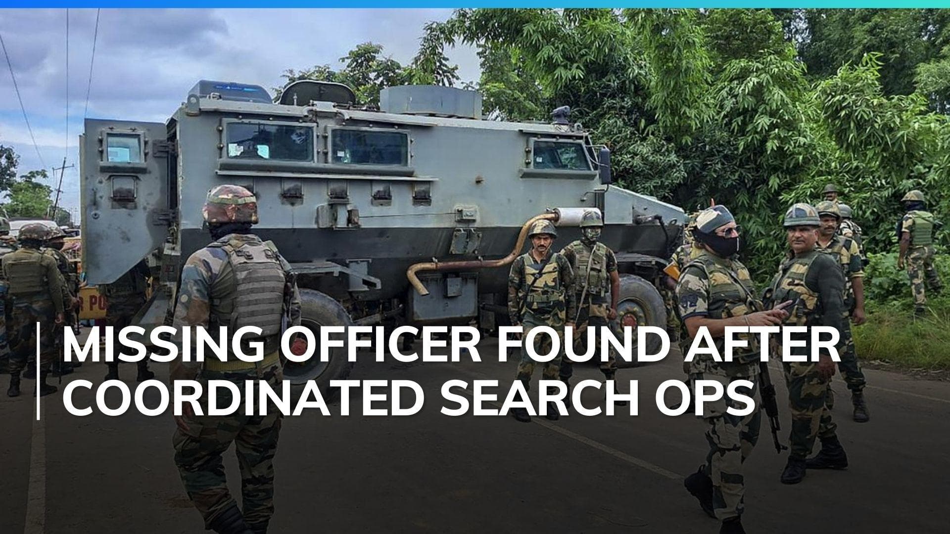 Abducted JCO of Indian Army rescued by security forces in Manipur's Thoubal district