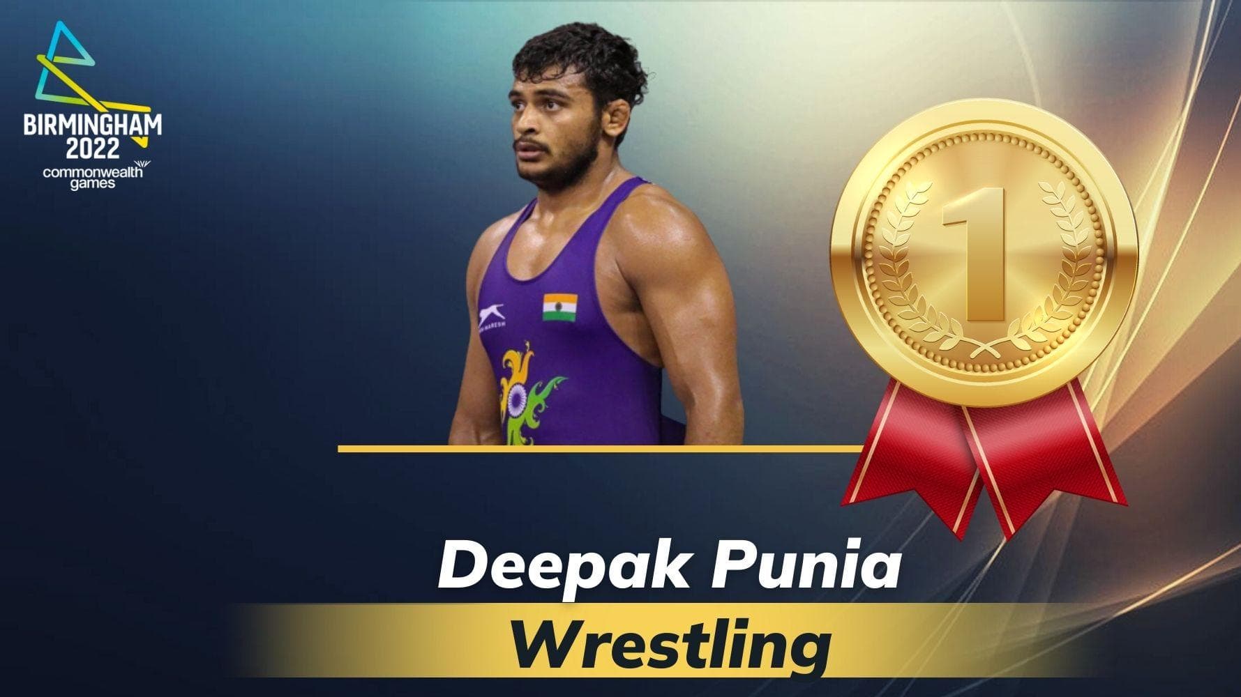 CWG: Deepak Punia wins 3rd Gold medal for India in Wrestling