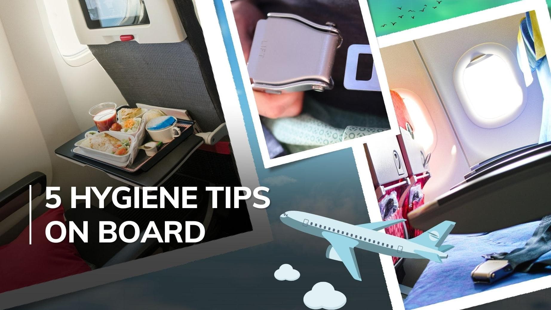 5 hygiene checks you must do after boarding a flight; the filthiest place on a plane will shock you