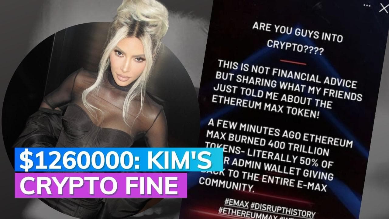 Kim Kardashian pays $1.26m for unlawful crypto promo