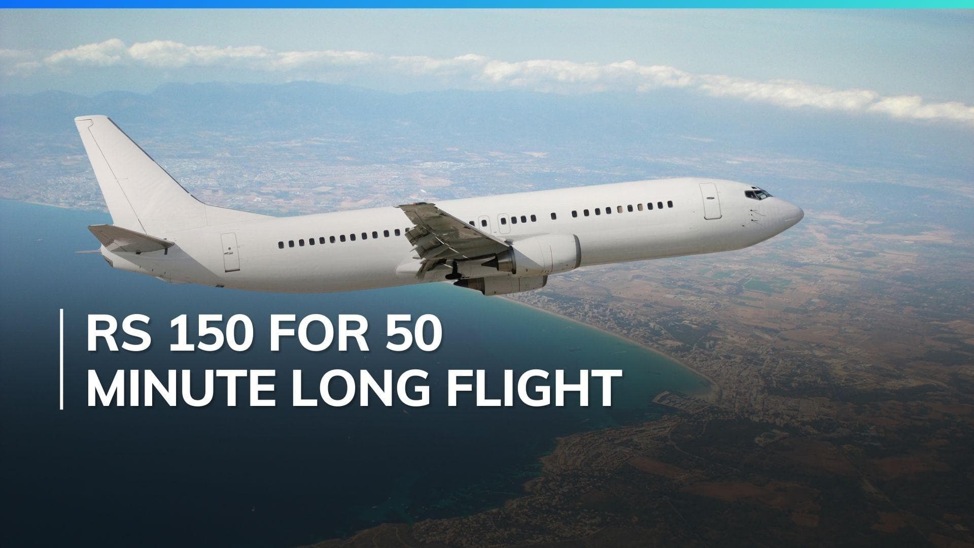 Regional air connectivity scheme makes air travel affordable; cheapest base airfare at Rs 150