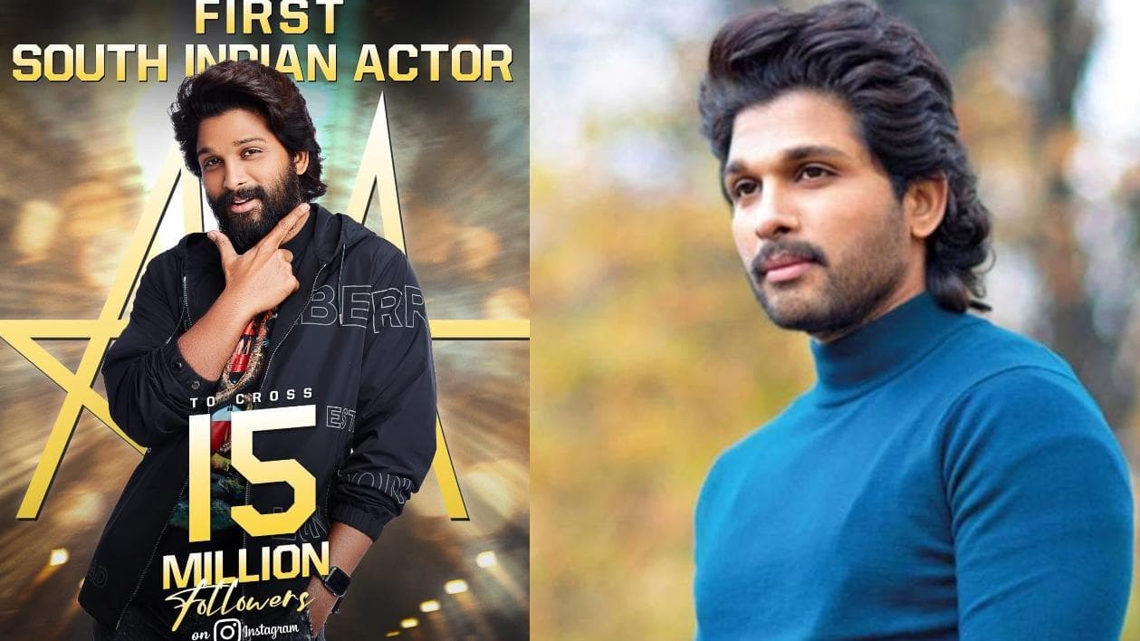 'Pushpa' star Allu Arjun becomes first South Indian actor to reach 15M fans on Instagram