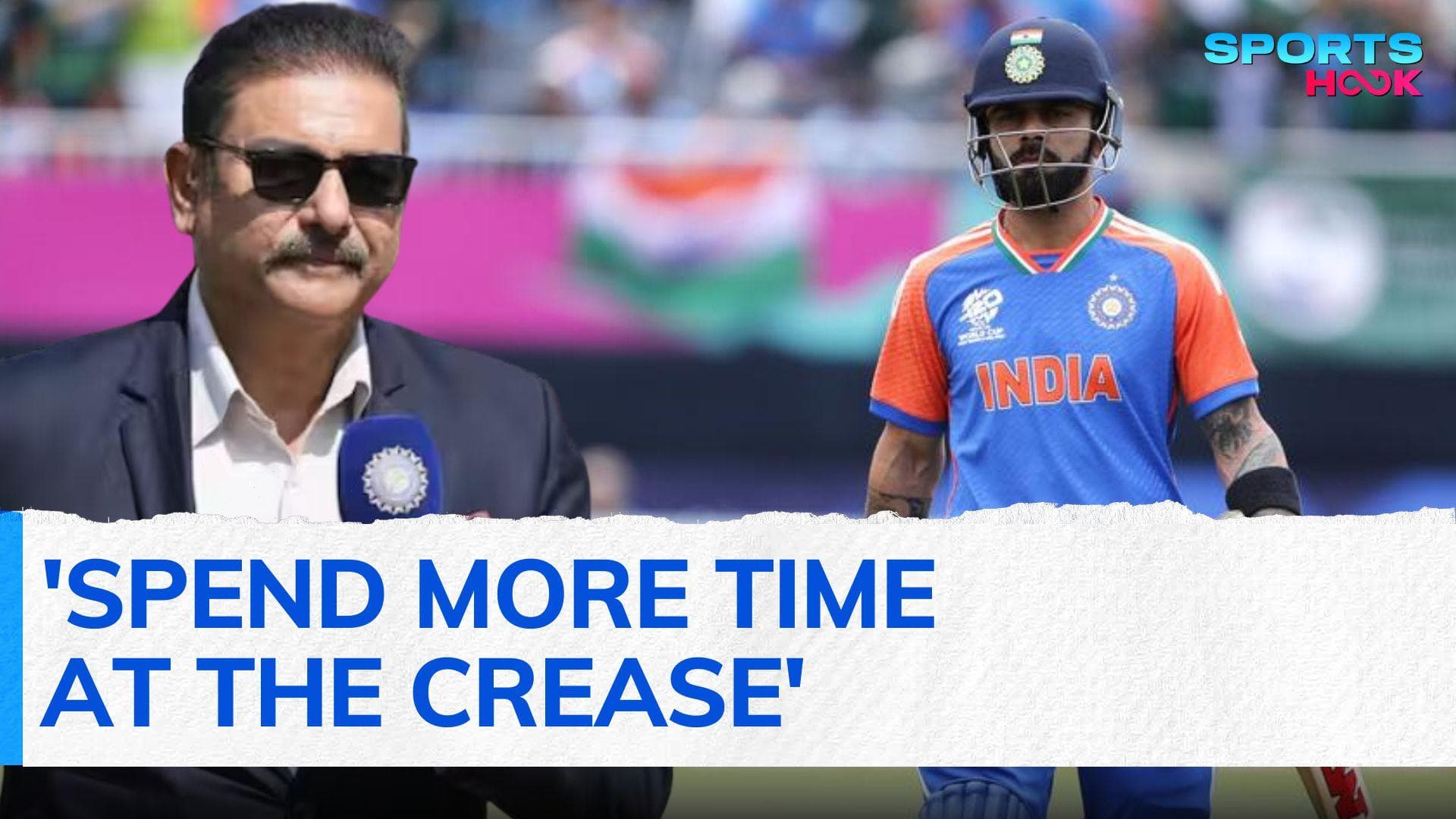 Ravi Shastri Gives golden advice to Virat Kohli ahead of T20 World Cup final