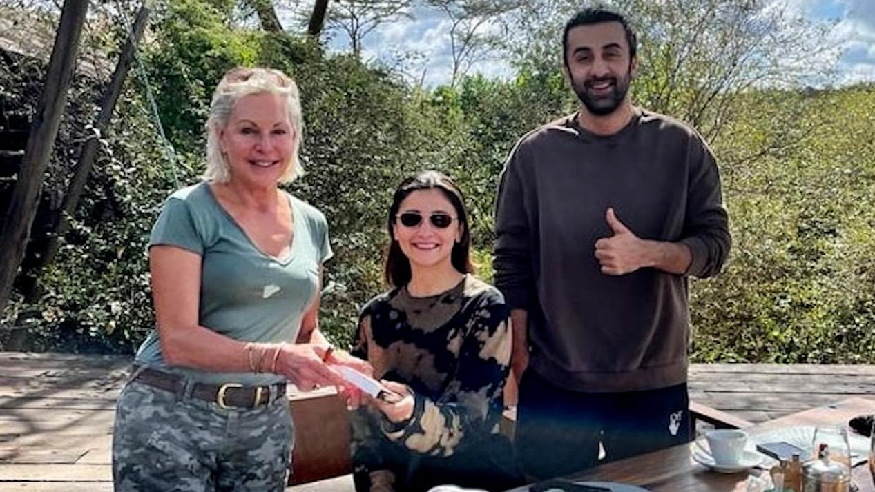 Alia Bhatt and Ranbir Kapoor are back from Kenya!