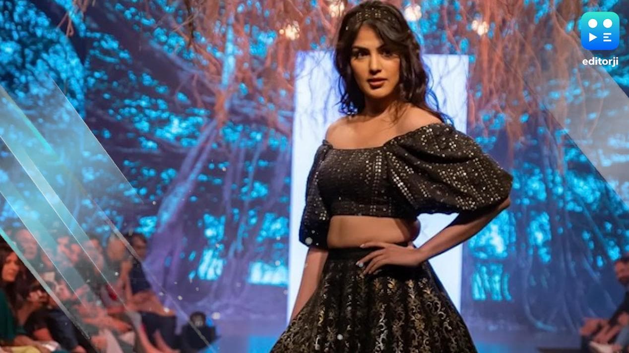 Rhea Chakraborty: শো স্টপার রিয়া চক্রবর্তী! ফ্যাশন উইকে ব্ল্যাক বিউটি হয়ে চোখ ধাঁধানো লুকে বঙ্গ তনয়া