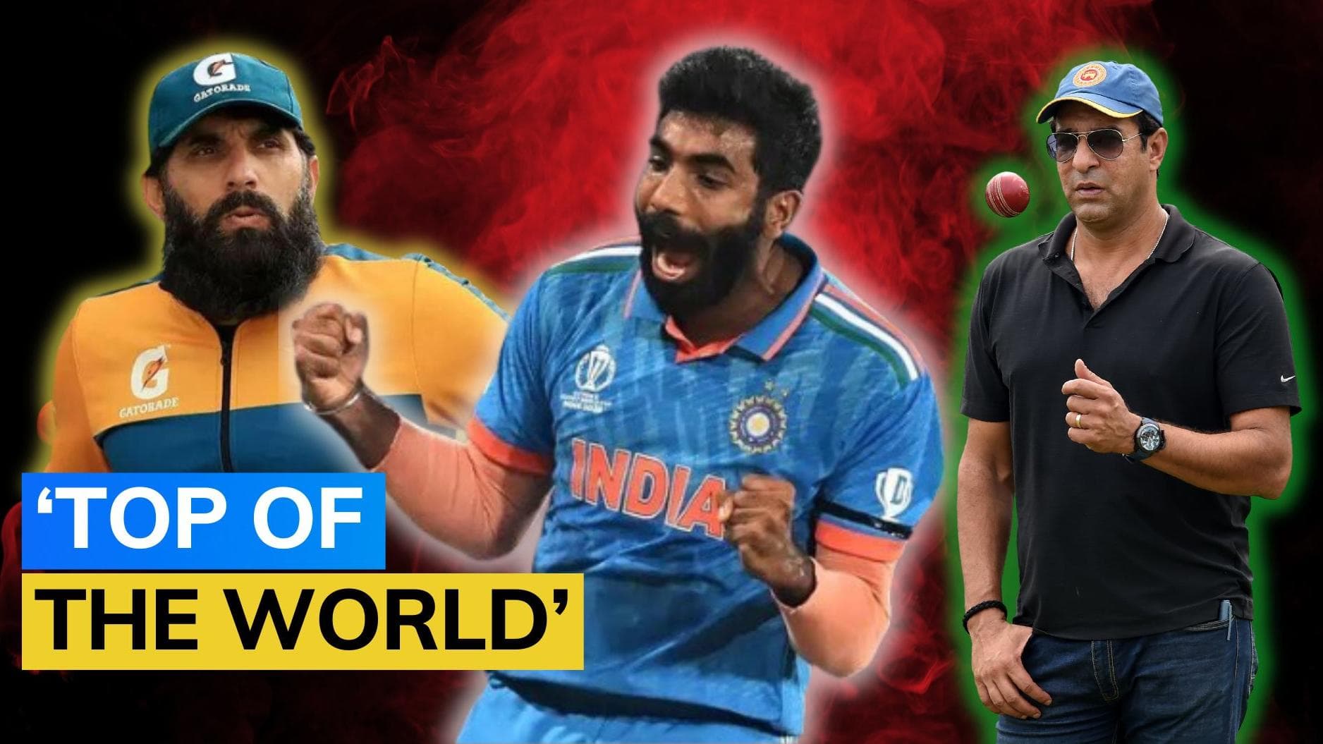 Jasprit Bumrah: Wasim Akram and Misbah-ul-Haq praise India's star bowler as best in the world