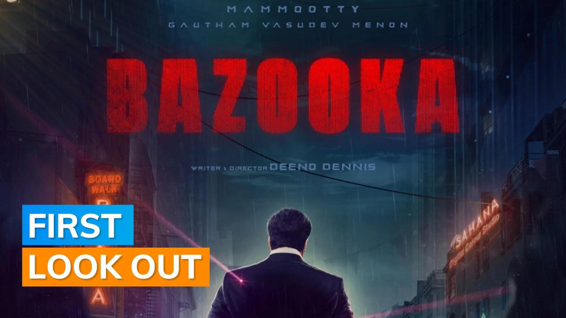 'Bazooka': Mammootty sports grunge look in new Malayalam thriller