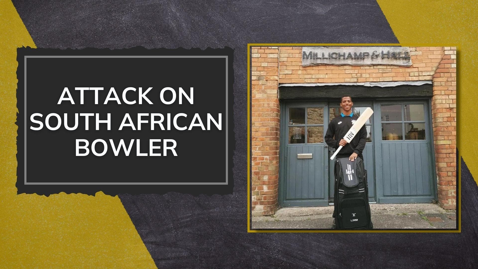 South African cricketer Mondli Khumalo hospitalised after brutal attack in the UK