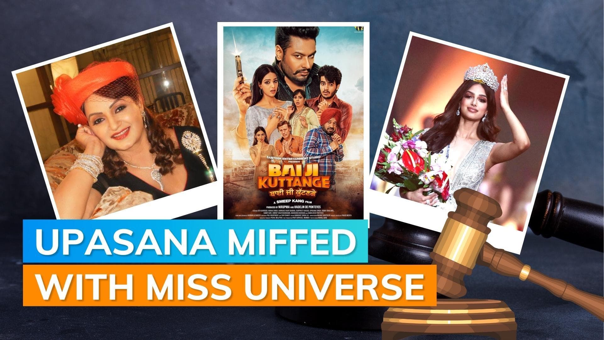 Miss Universe Harnaaz Sandhu sued by Upasana Singh for allegedly breaching contract for Punjabi film