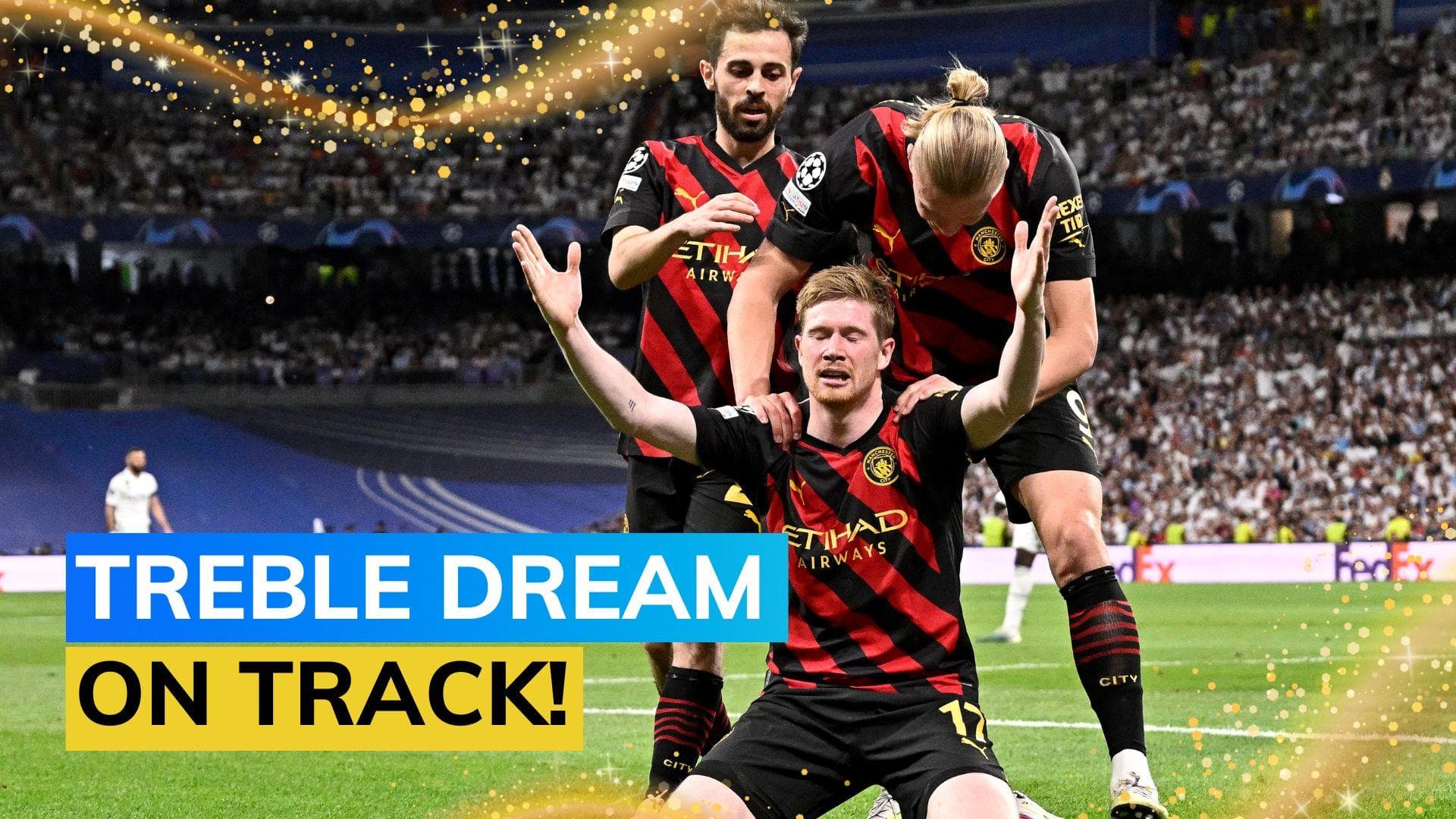 Champions League: Kevin De Bruyne stunner helps Manchester City earn a draw vs Real Madrid