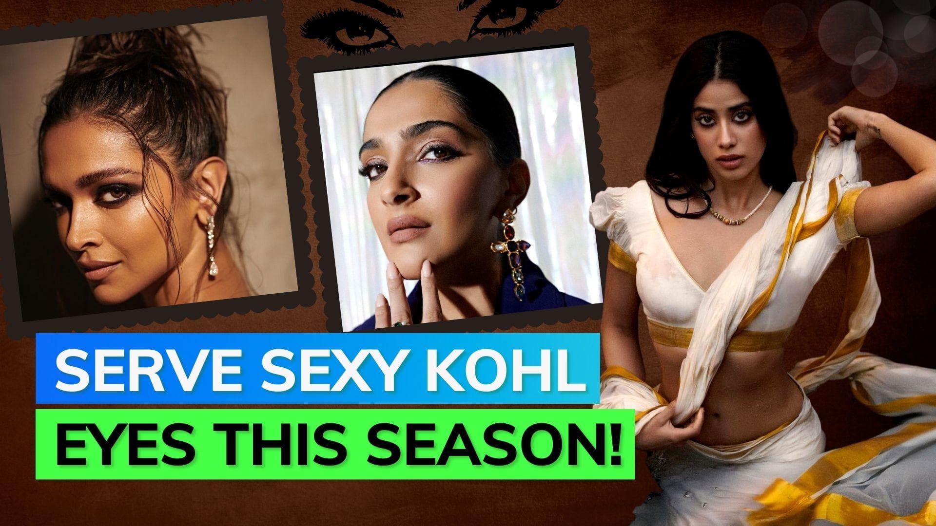 Deepika Padukone to Ananya Panday, kohl eyes are back again and we are all for it