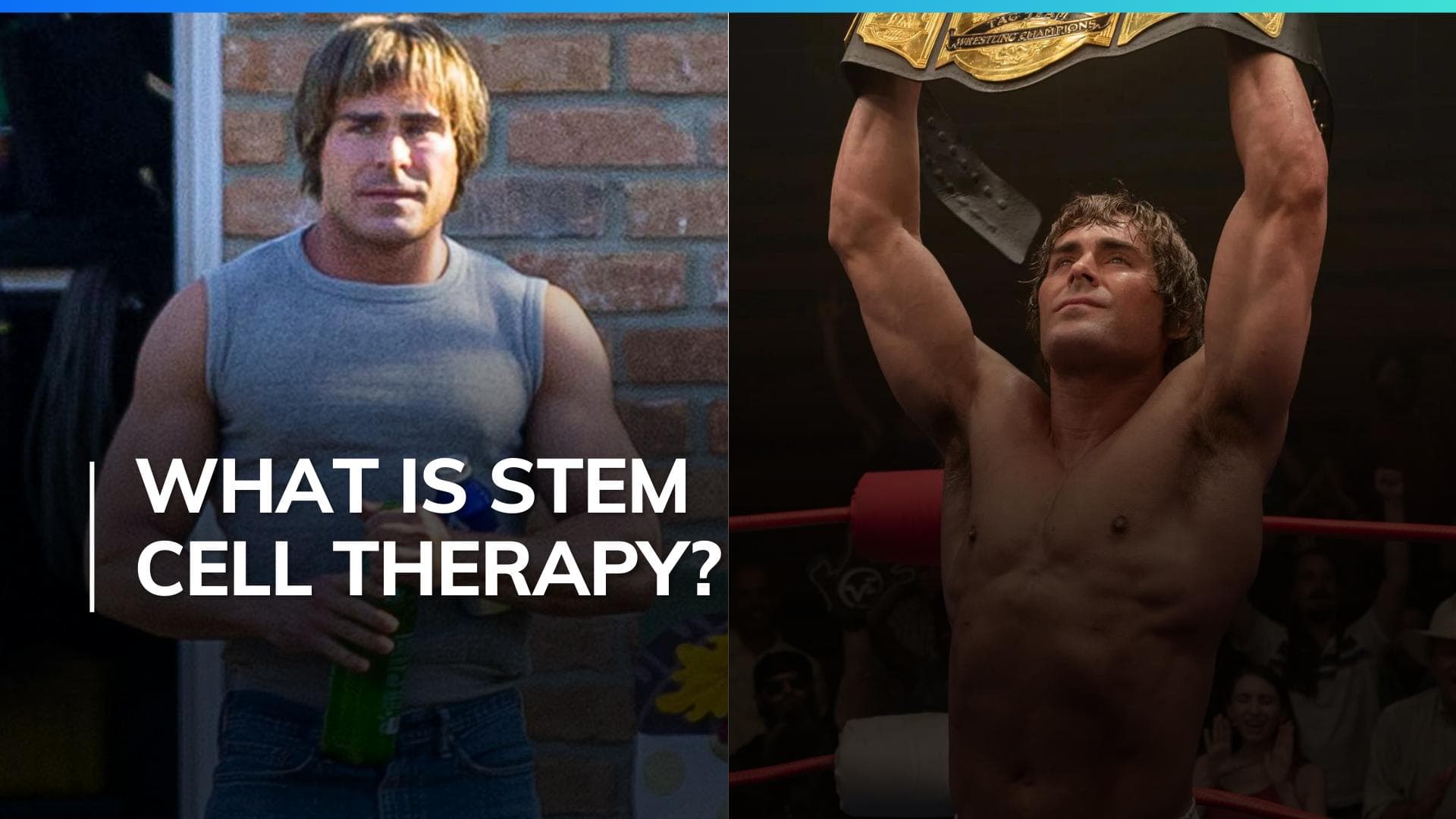 What is stem cell therapy that Hollywood star Zac Efron went through after back injury?