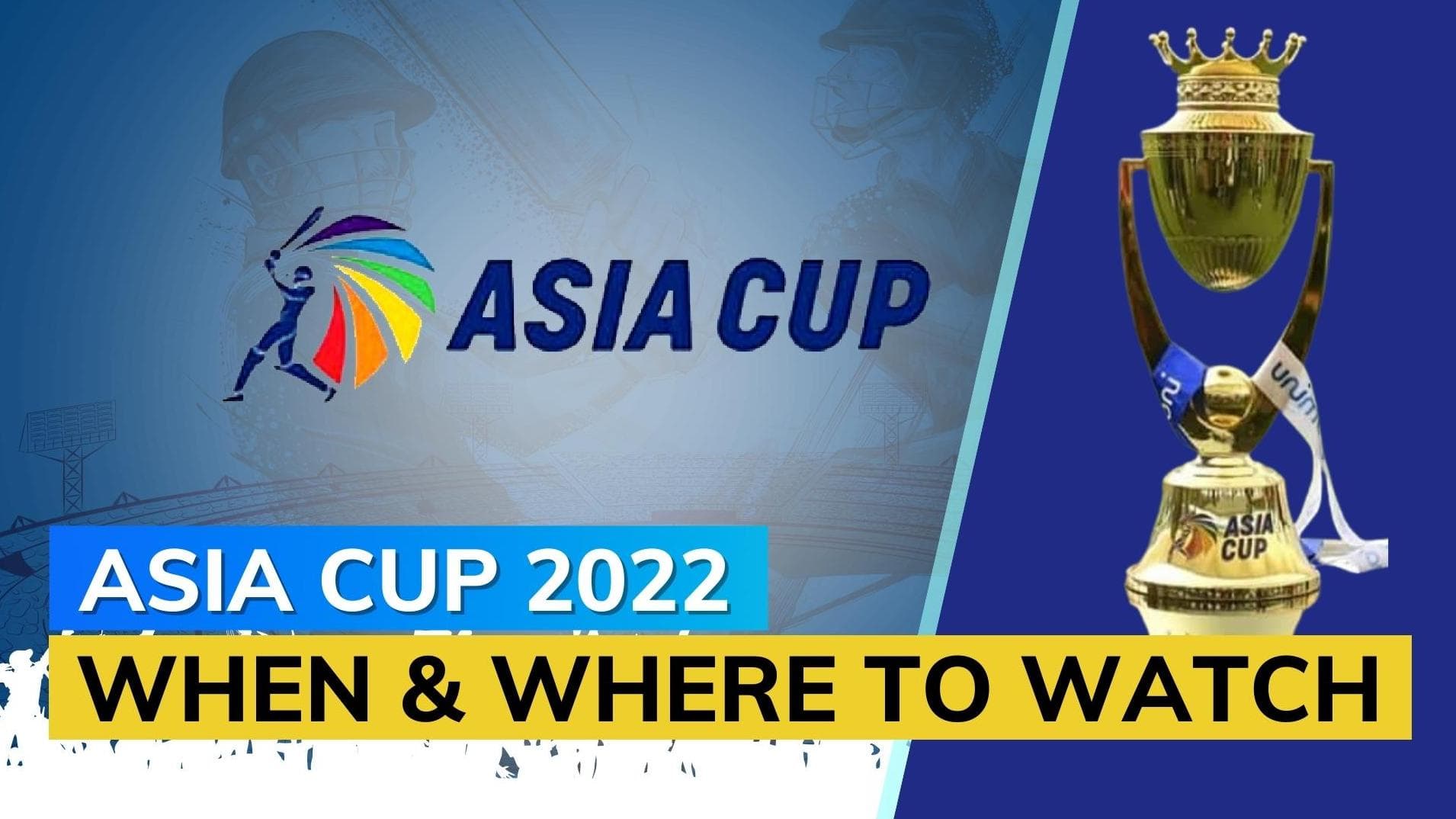 Asia Cup 2022 full schedule, India vs Pakistan match timings, live telecast and streaming details