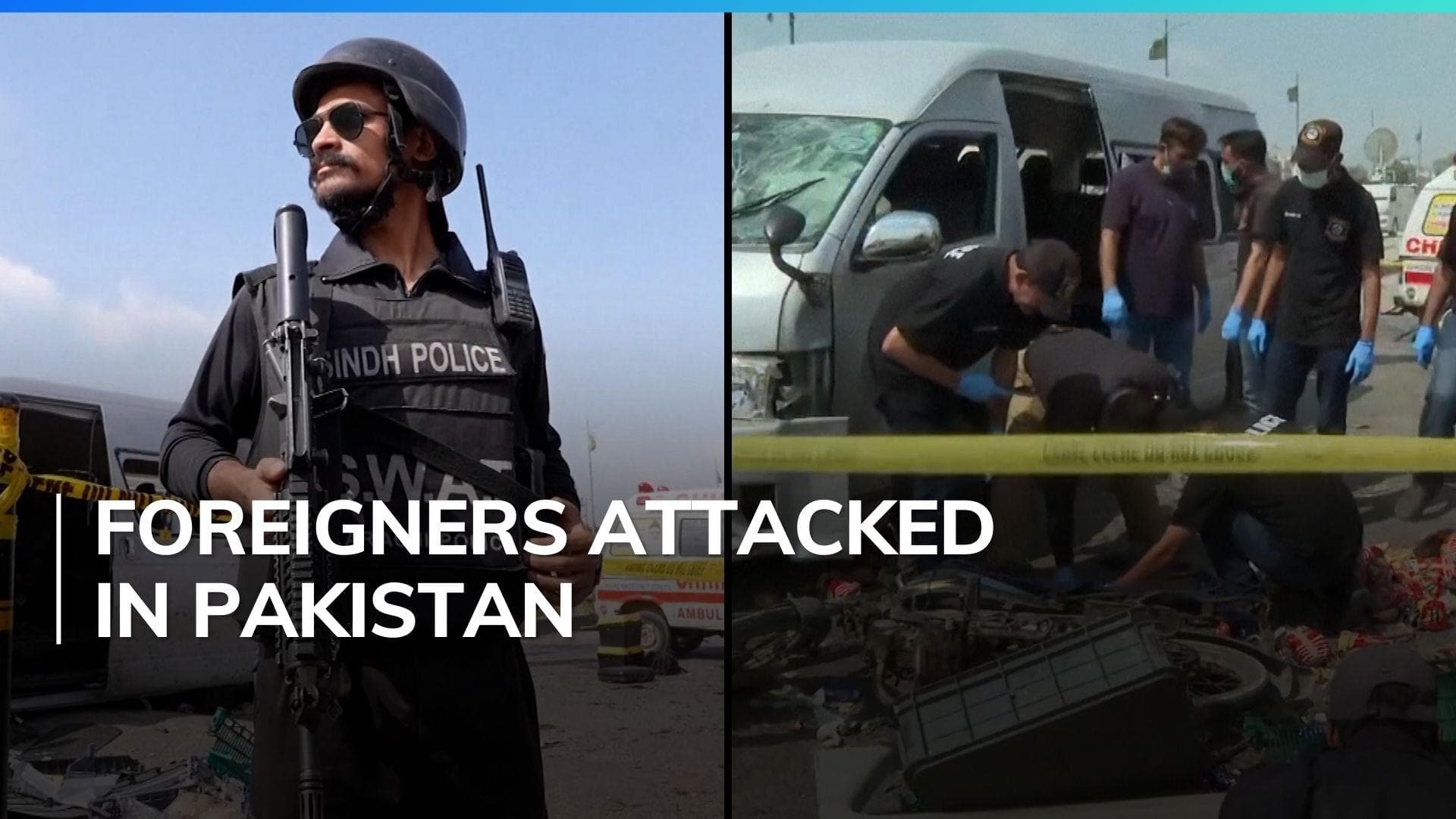 Pakistan: 5 Japanese escape unhurt in a suicide bombing attempt in Karachi