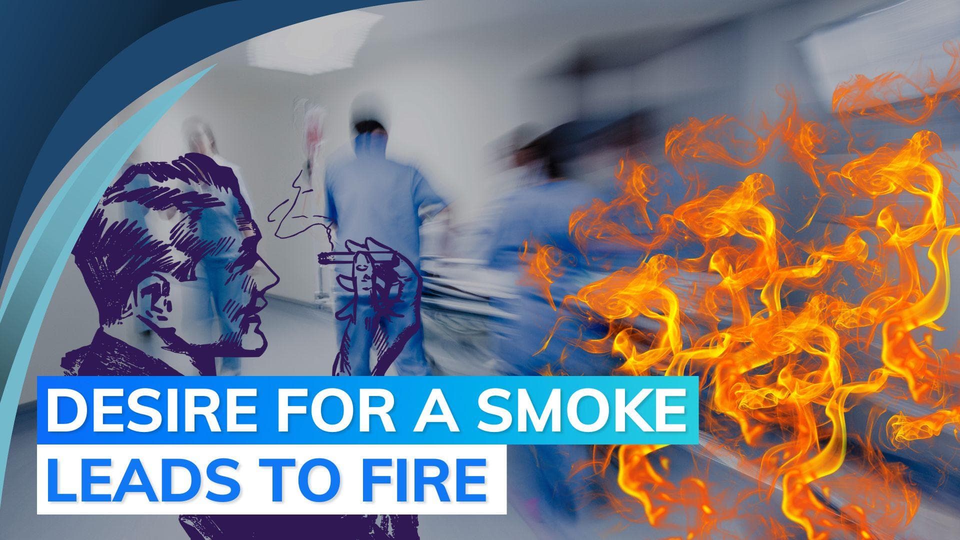 Patient smokes bidi in Gujarat hospital, sparks fire