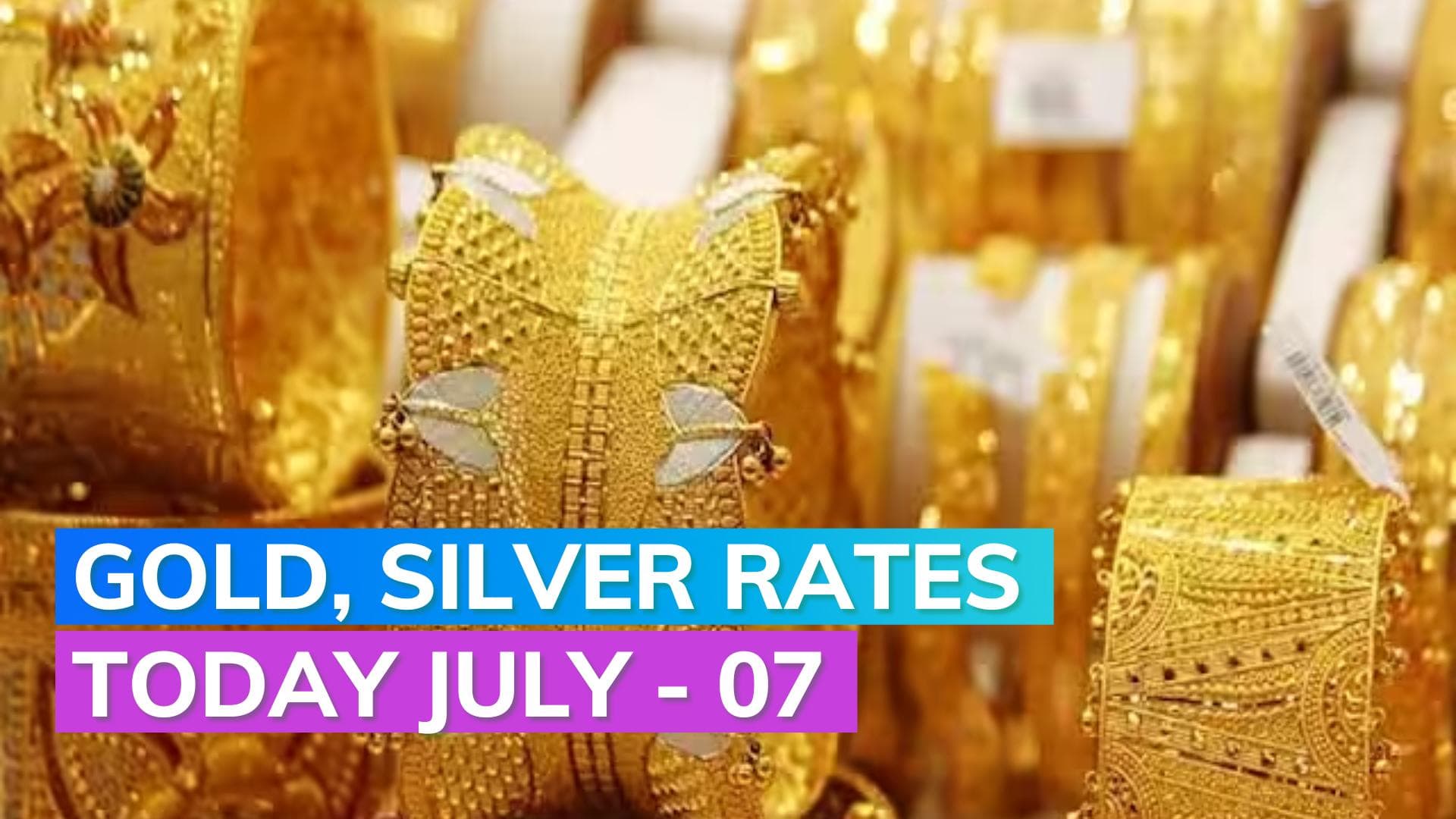 Gold, Silver Rates Today 07 July 2023: Check Prices in Mumbai, Delhi, Chennai, Kolkata