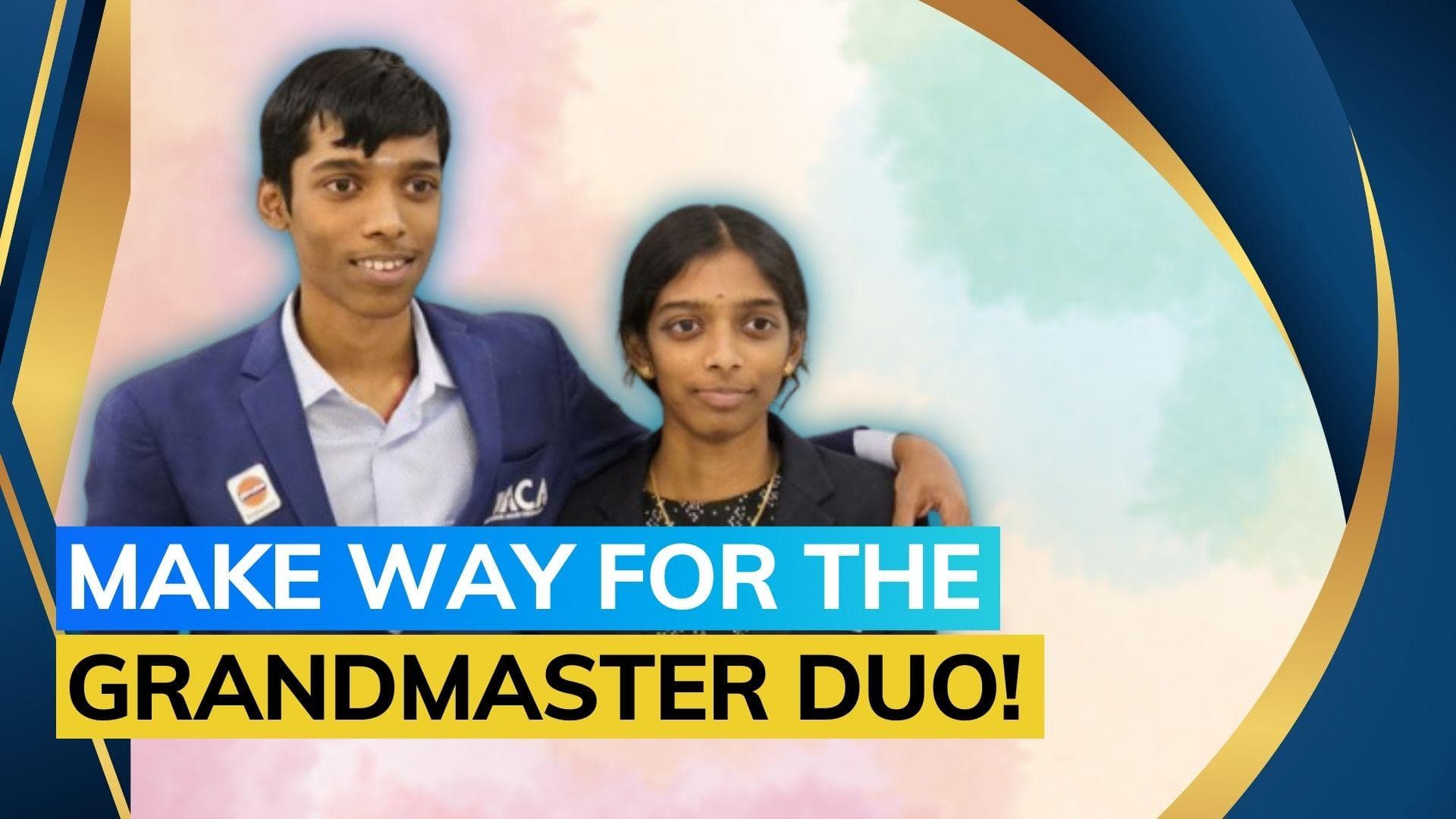 In a historic first, Vaishali, Praggnanandhaa become only sibling duo to be Grandmasters simultaneously