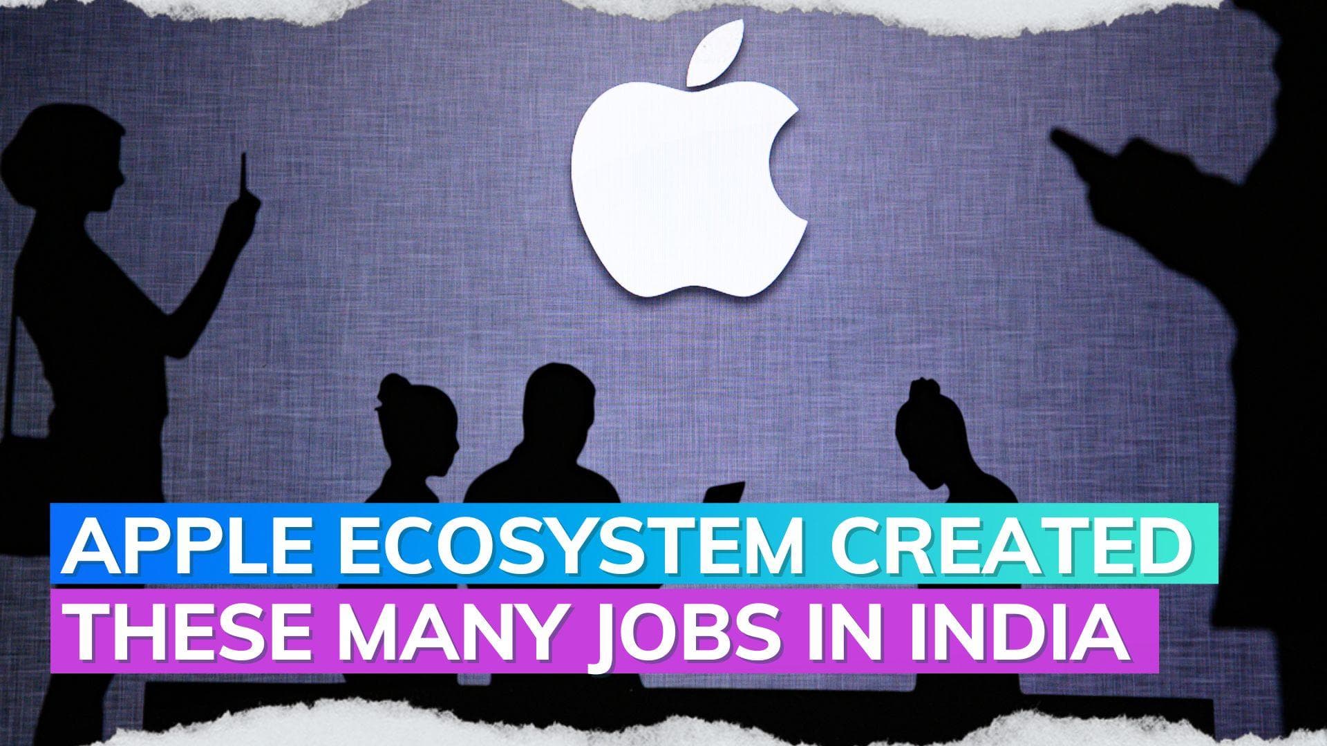 Apple has created more than one lakh manufacturing jobs in India: MoS IT