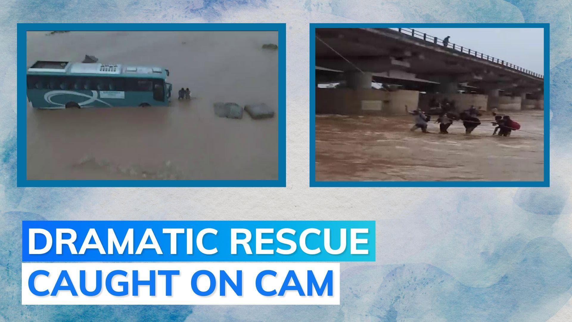 Hardiwar: bus gets stuck in river, 53 passengers rescued