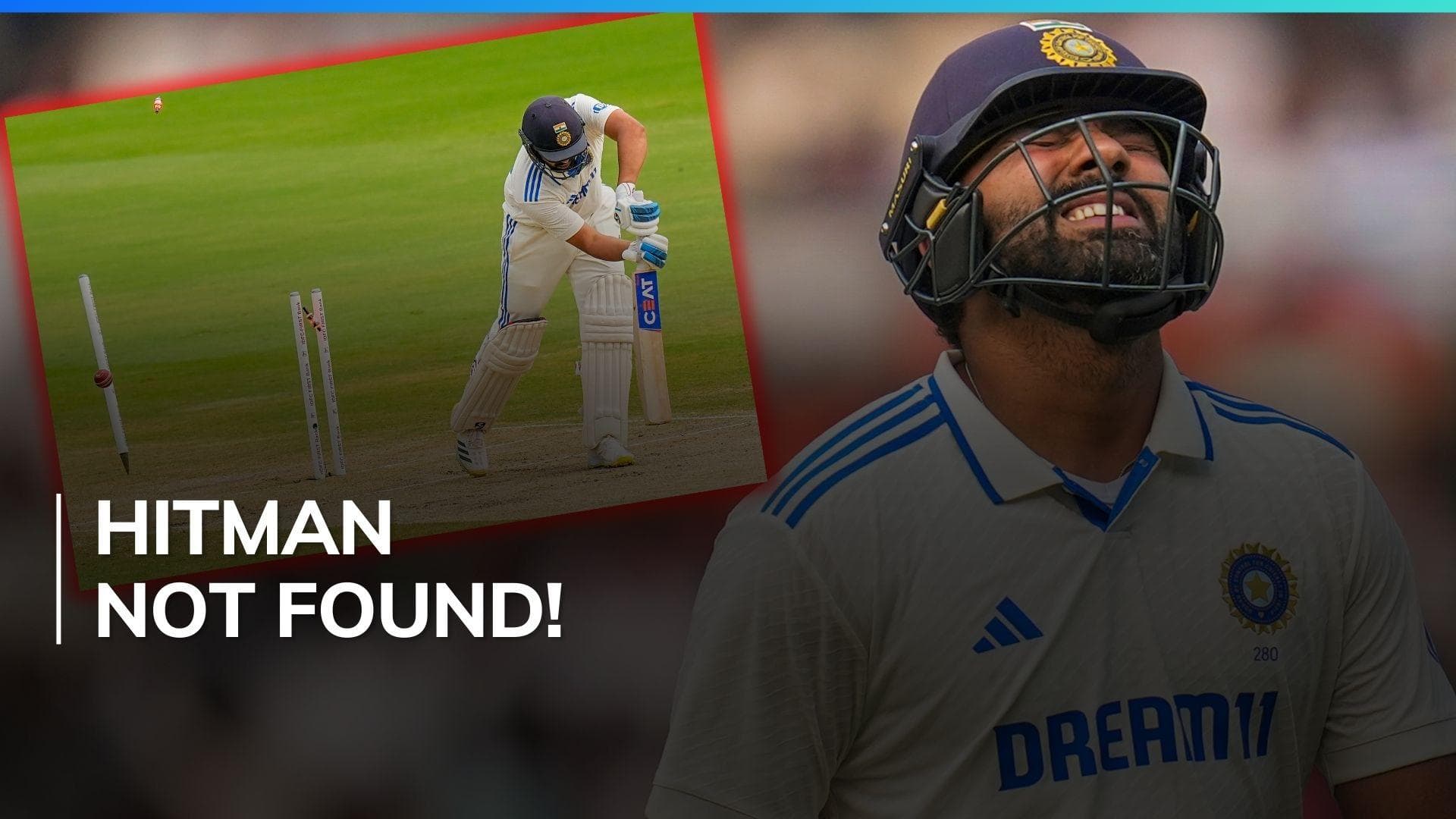 Watch! Rohit Sharma's dismal Test form continues; James Anderson cleans him up in Vizag | IND vs ENG