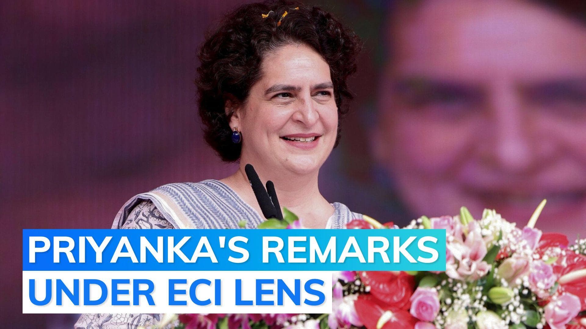 EC notice to Congress’ Priyanka Vadra over 'envelop' remark on PM Modi